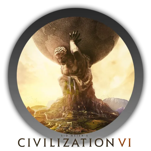 Cảnh bản đồ thế giới trong Civilization VI với các thành phố, đơn vị quân đội và các biểu tượng khoa học, văn hóa