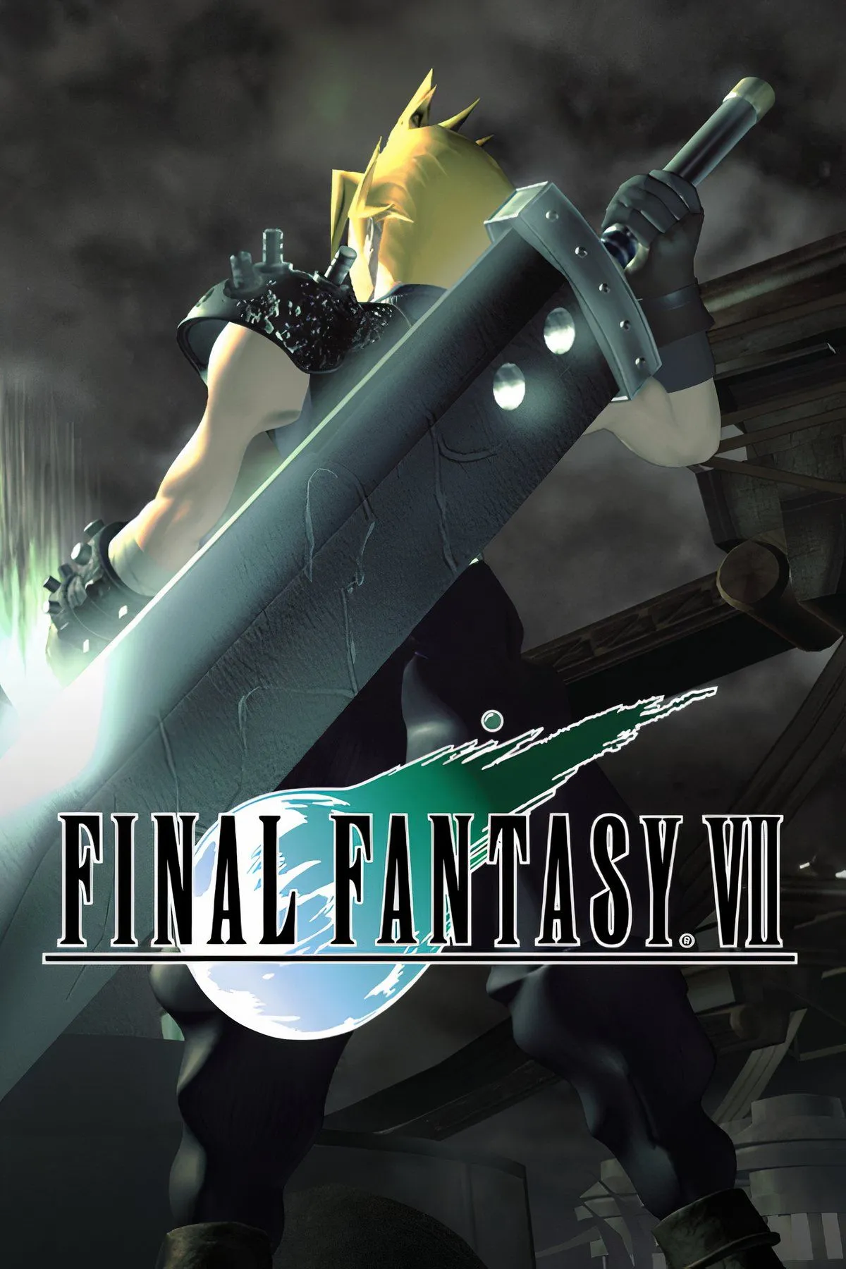 Cảnh chiến đấu của Cloud Strife và Sephiroth trong Final Fantasy VII
