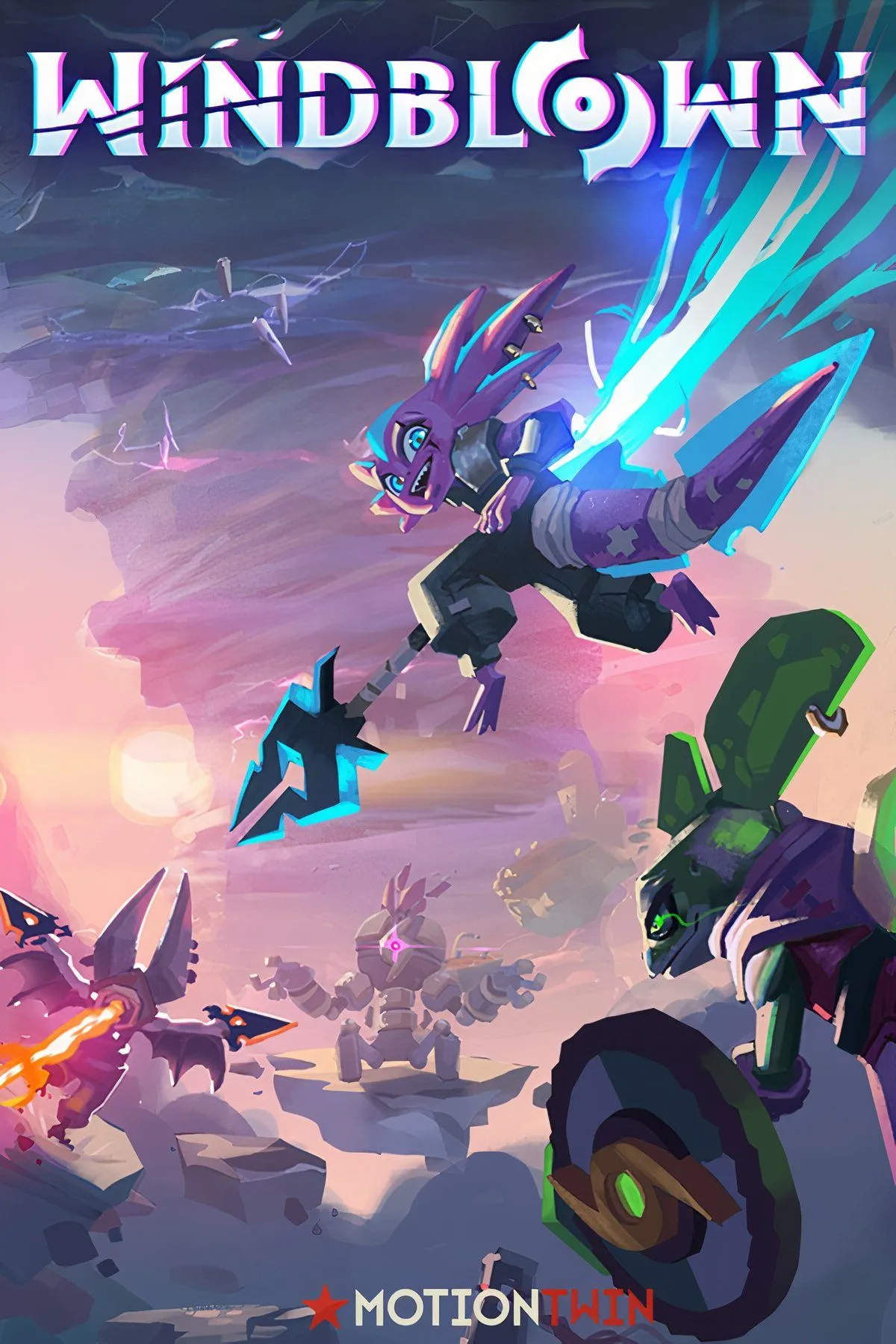 Cảnh chiến đấu hoành tráng trong Windblown, game roguelike mới từ nhà phát triển Dead Cells.