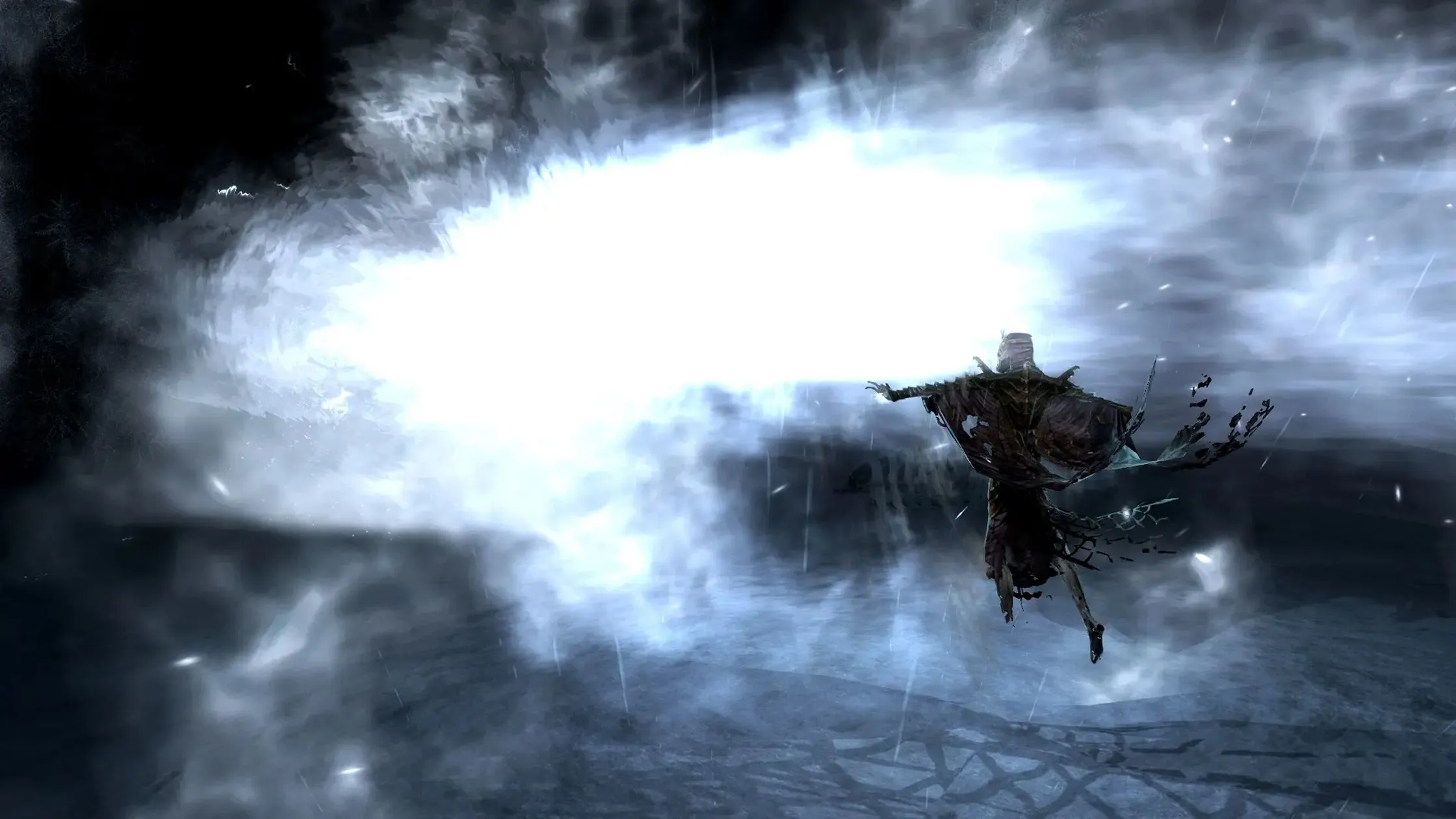 Cảnh chiến đấu trong Skyrim với AI địch thủ được nâng cấp từ mod Skyrim Revamped