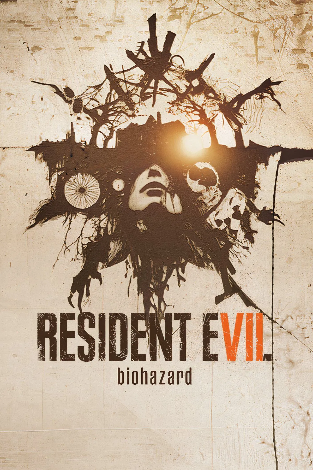 Cảnh Ethan Winters khám phá căn biệt thự cũ kỹ trong Resident Evil 7: Biohazard, với không khí u ám và đồ họa đáng sợ