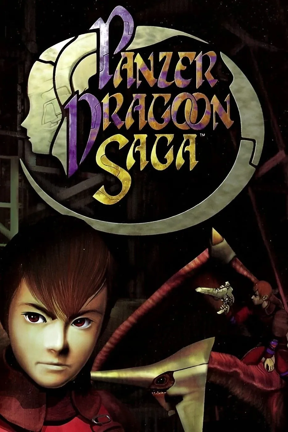 Cảnh gameplay đặc trưng trong Panzer Dragoon Saga trên Sega Saturn, thể hiện đồ họa và không gian game.