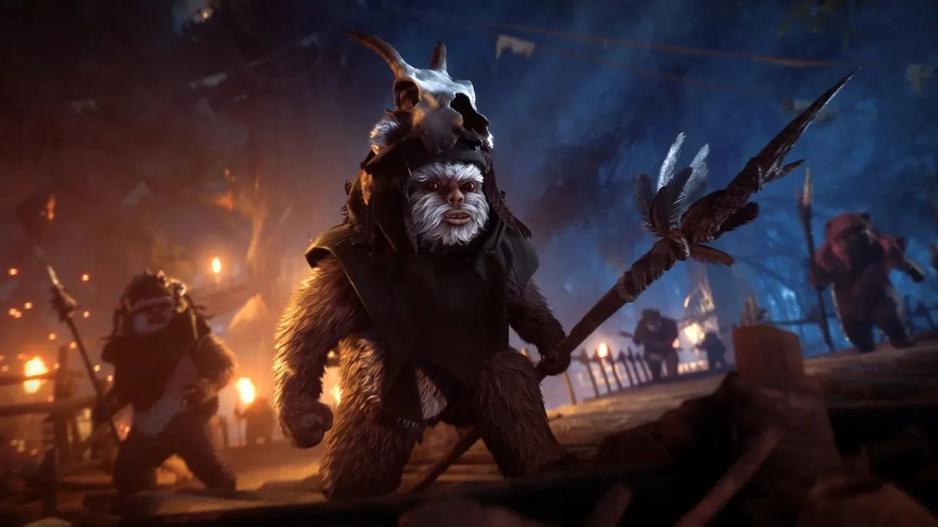 Cảnh gameplay trong Star Wars Battlefront 2 cho thấy sự sống động của cộng đồng fan qua các bản mod
