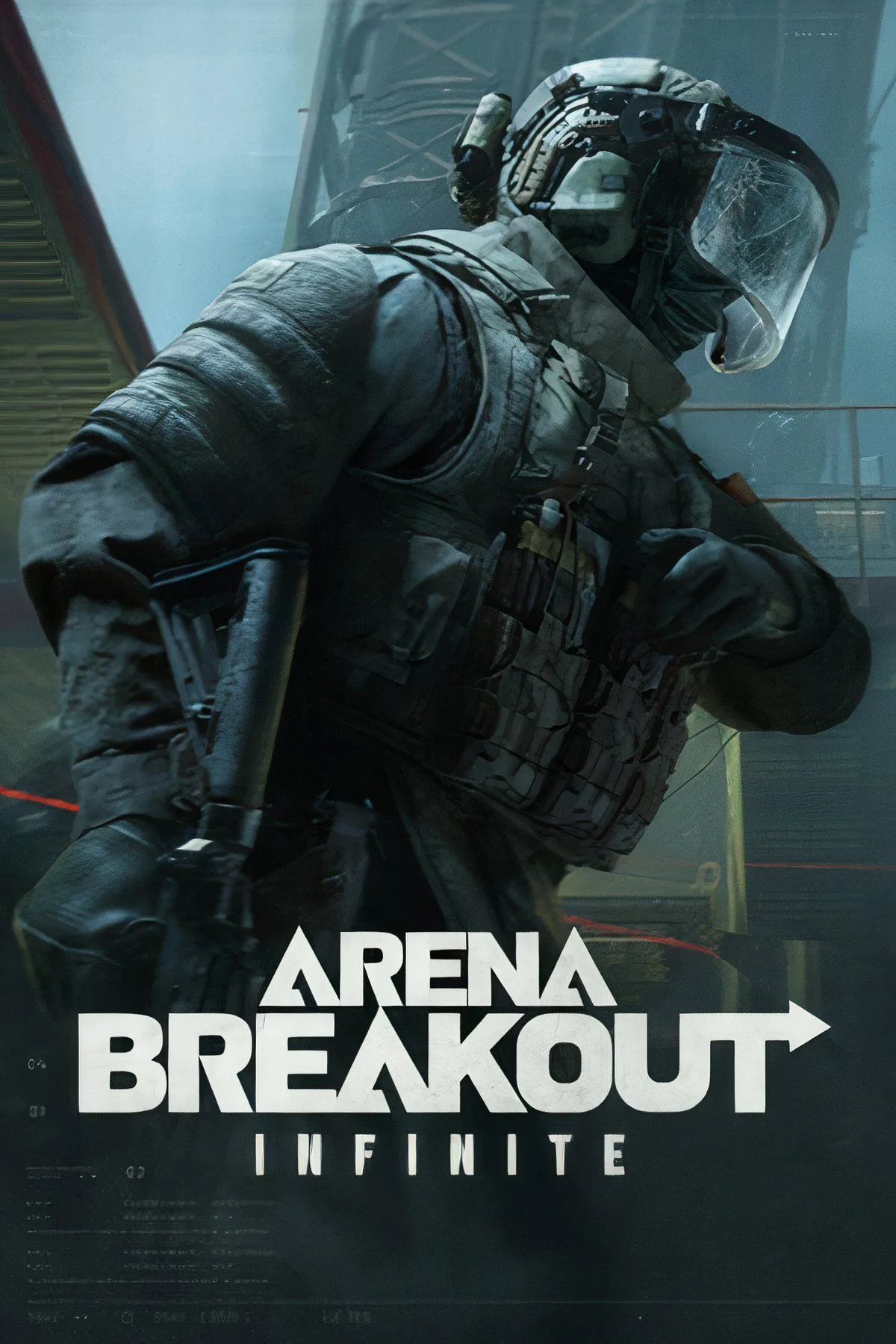 Cảnh hành động trong Arena Breakout: Infinite, một game bắn súng chiến thuật với đồ họa chân thực