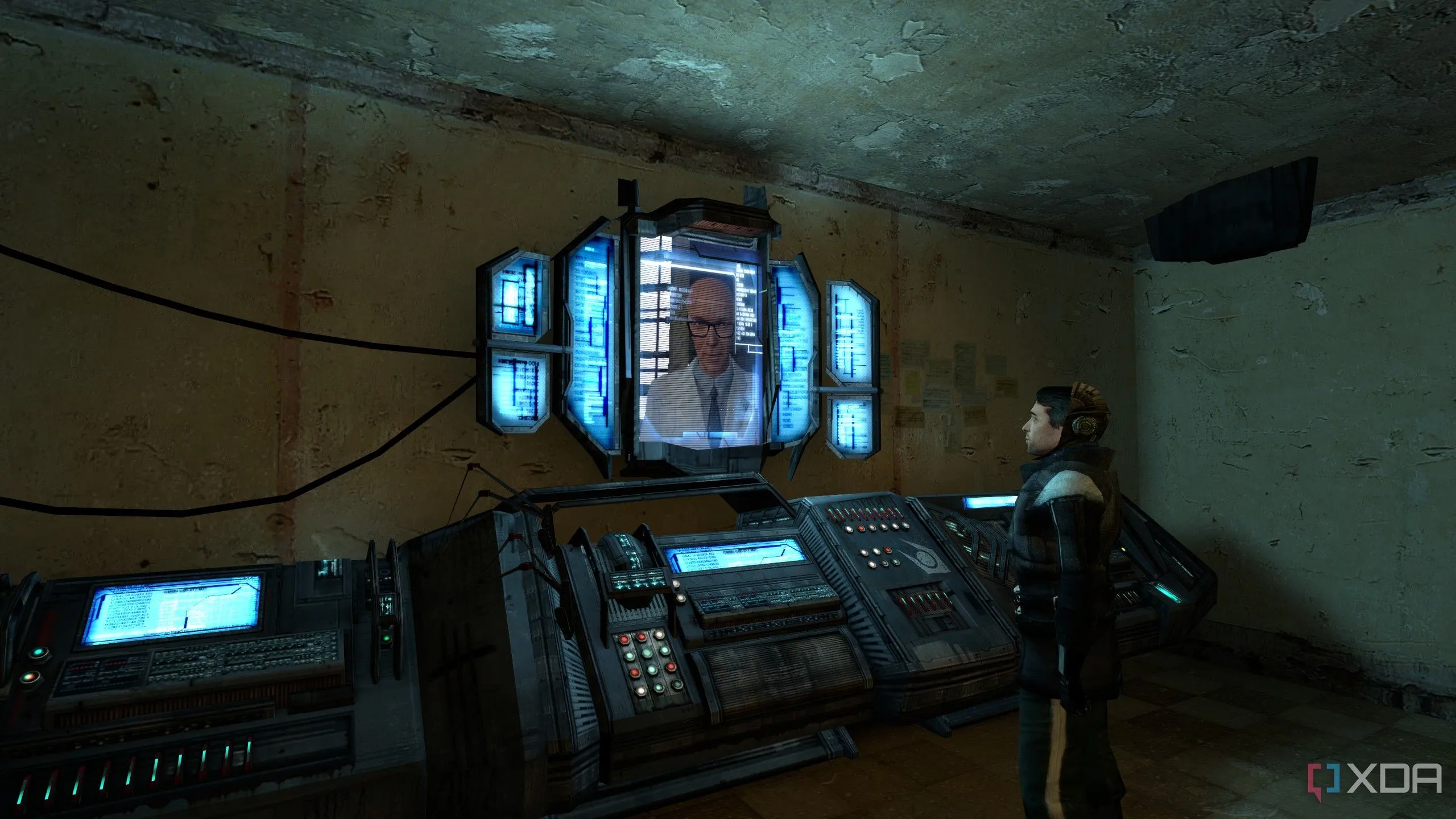 Cảnh mở đầu đầy ấn tượng của Half-Life 2, thể hiện đồ họa và không khí game xuất sắc của kiệt tác FPS này.