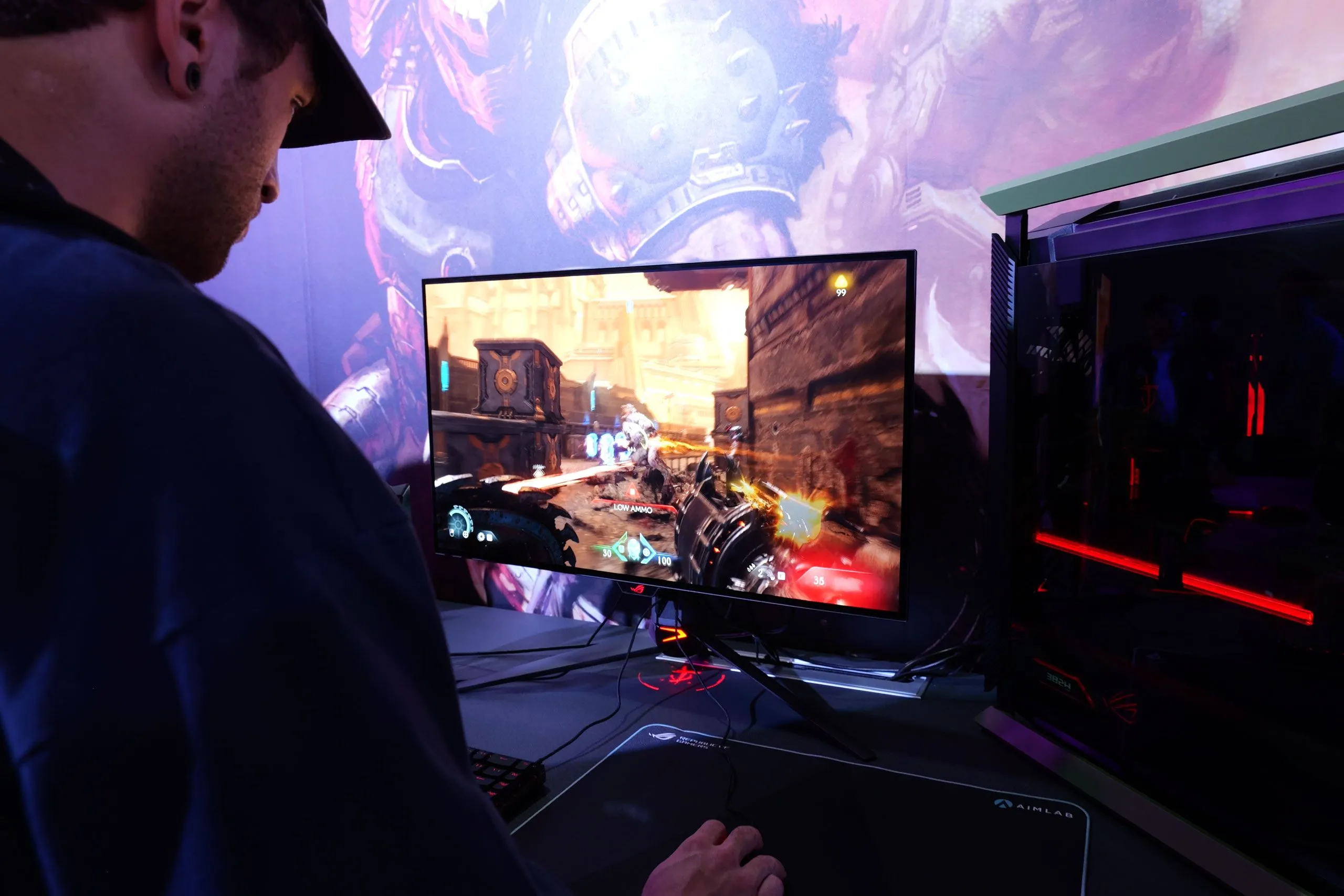 Cảnh quay gameplay ấn tượng từ Doom The Dark Ages trên PC