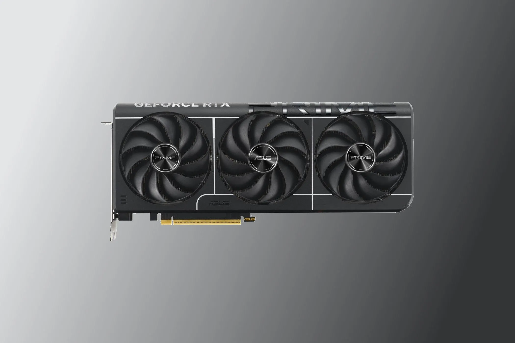 Card đồ họa Asus GeForce RTX 5070 Ti Prime với thiết kế tối giản, hiệu quả