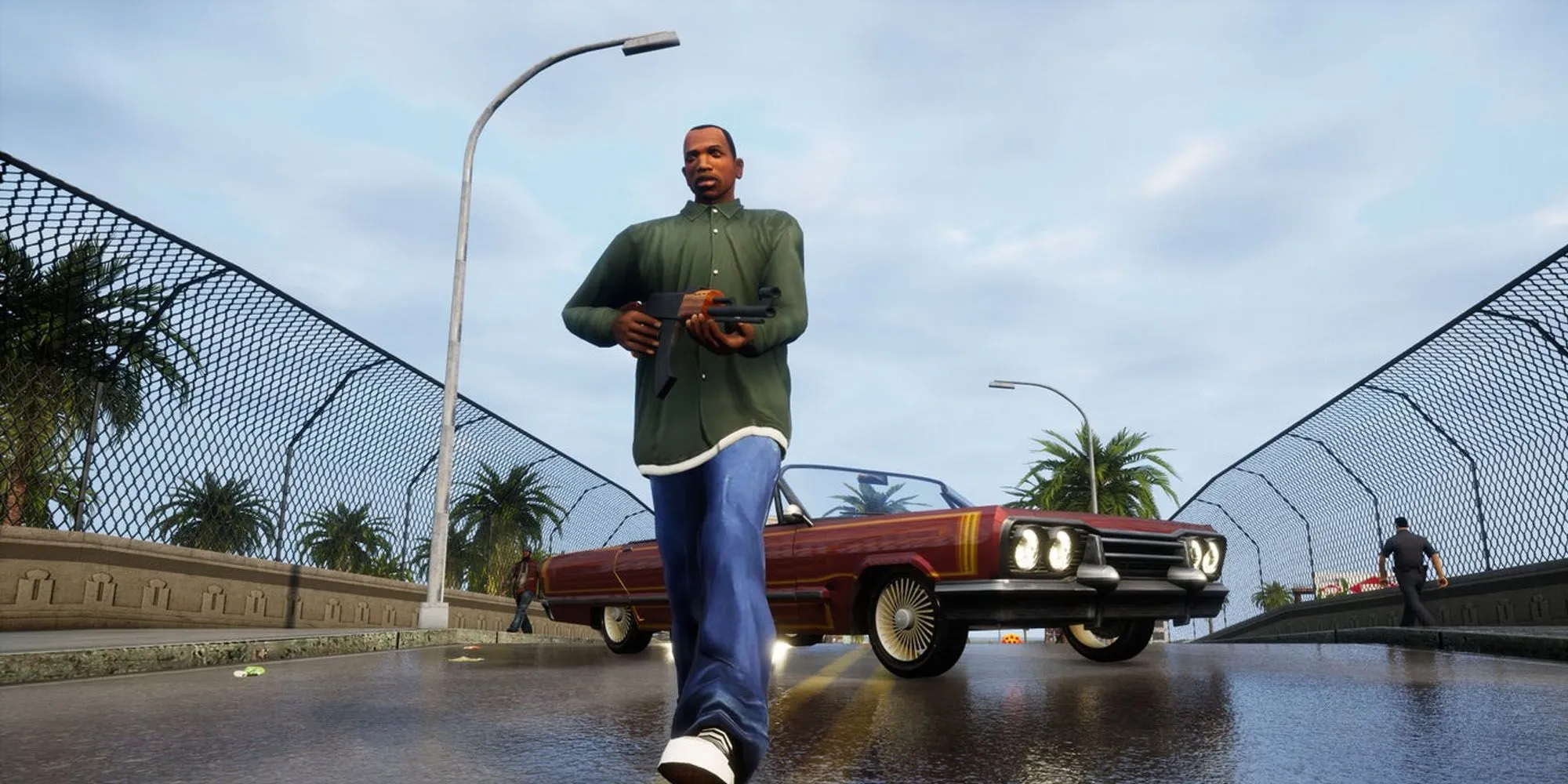 Carl Johnson (CJ), nhân vật chính của game GTA San Andreas