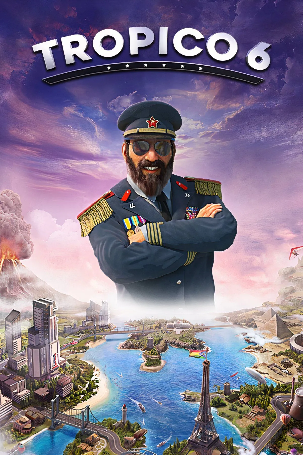 Chân dung El Presidente trong Tropico 6, biểu tượng của một nhà độc tài vui nhộn trên hòn đảo nhiệt đới