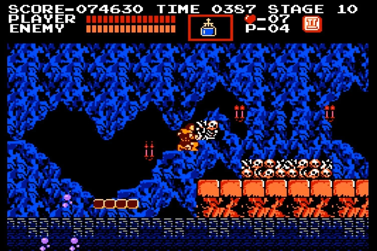 Chơi game Castlevania trên hệ máy NES