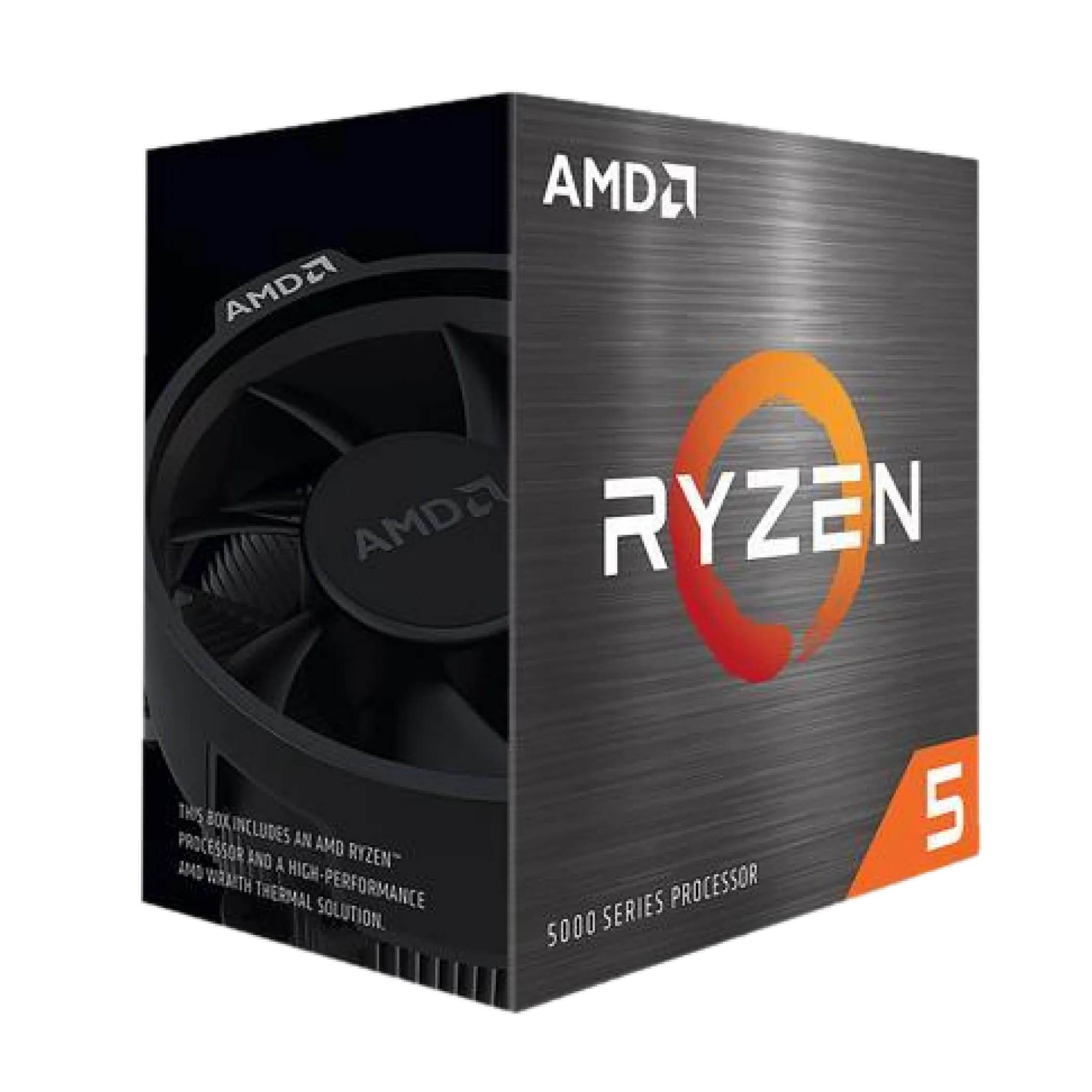 CPU AMD Ryzen 5 5500 đang được trưng bày