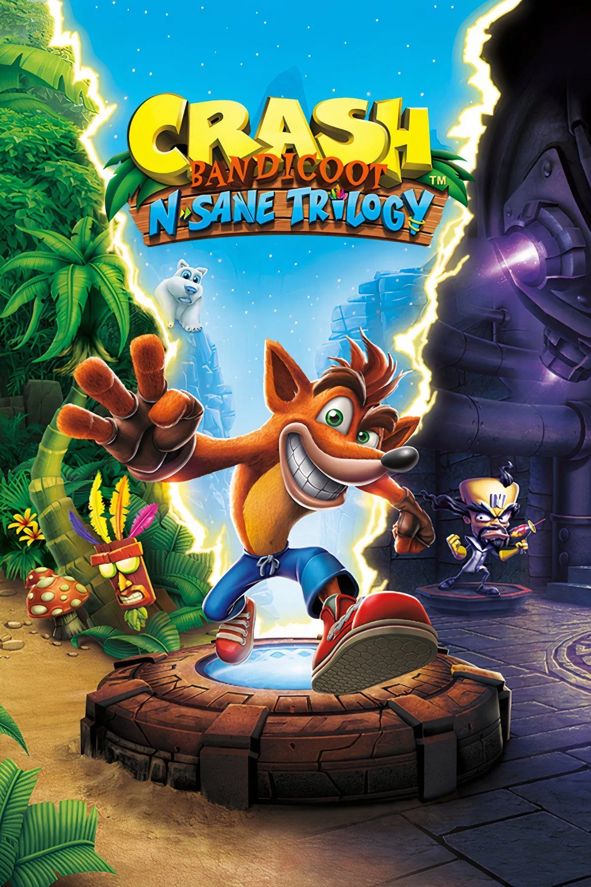 Crash Bandicoot N. Sane Trilogy với đồ họa được làm lại đẹp mắt và sắc nét