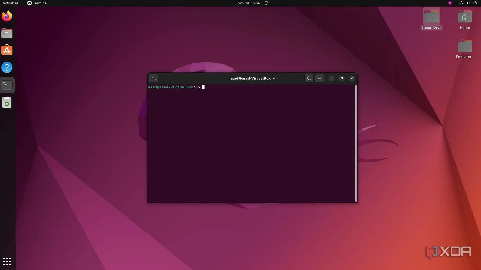 Cửa sổ Terminal trên hệ điều hành Ubuntu Linux, tượng trưng cho mã nguồn mở và khả năng kiểm tra, sửa đổi mã.