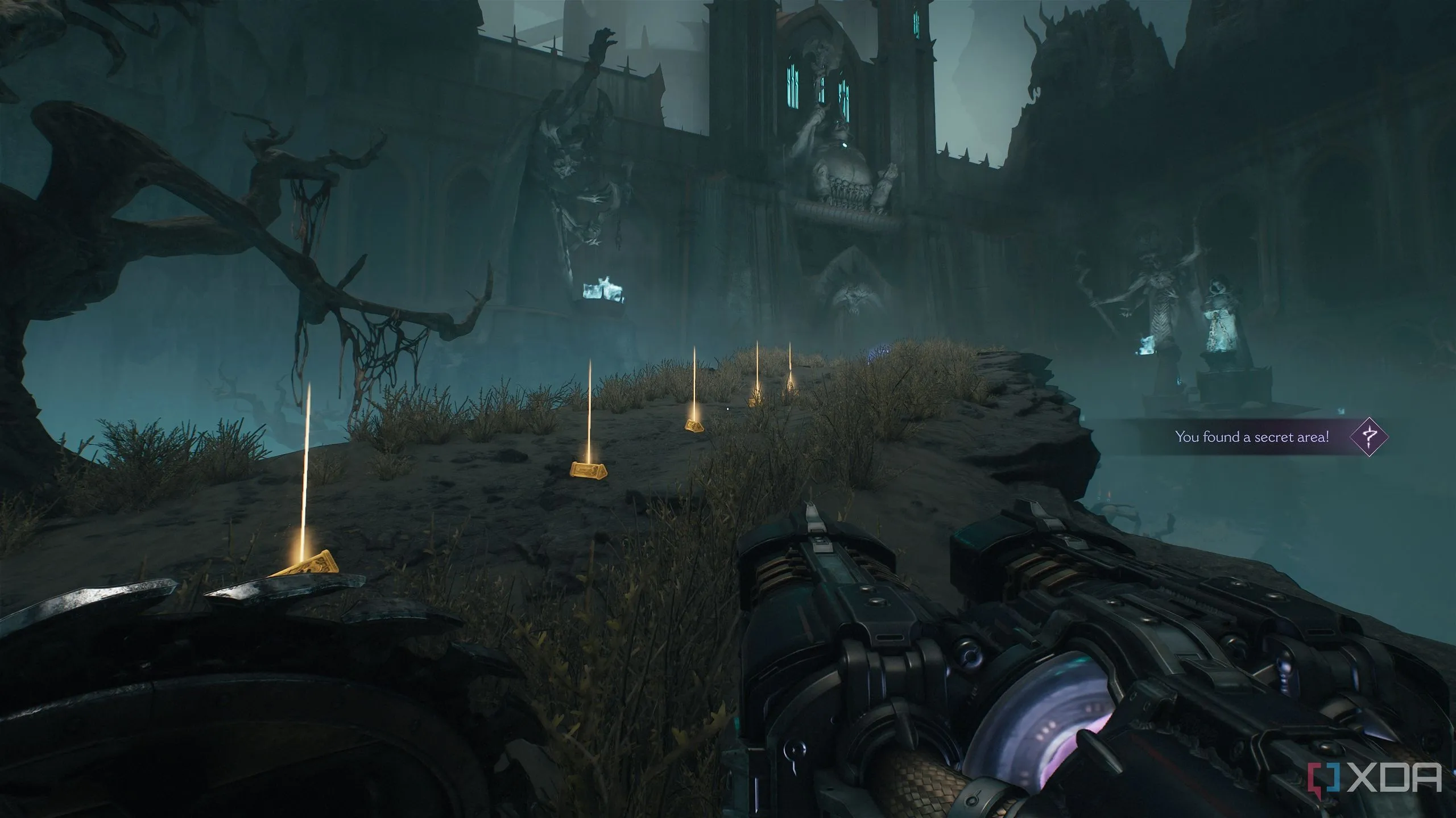 Dấu vết thỏi vàng dẫn đến đồ chơi sưu tầm Acolyte trong Chapter 19 Doom: The Dark Ages