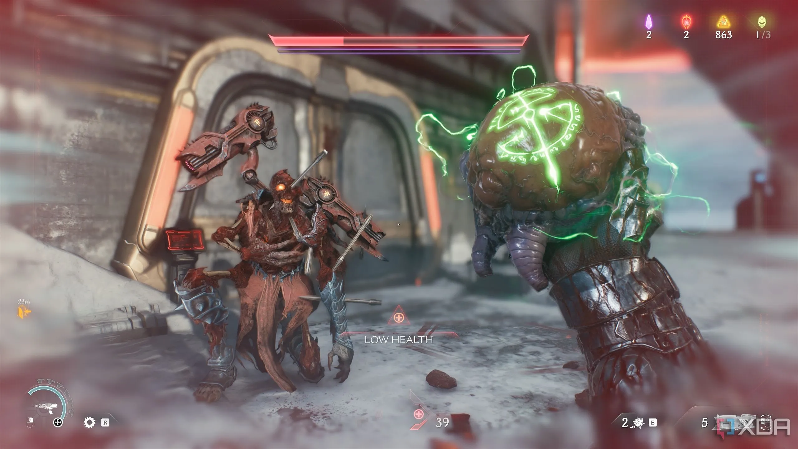 Demonic Essence cung cấp tối đa giáp cho Slayer sau khi đánh bại Leader Revenant.