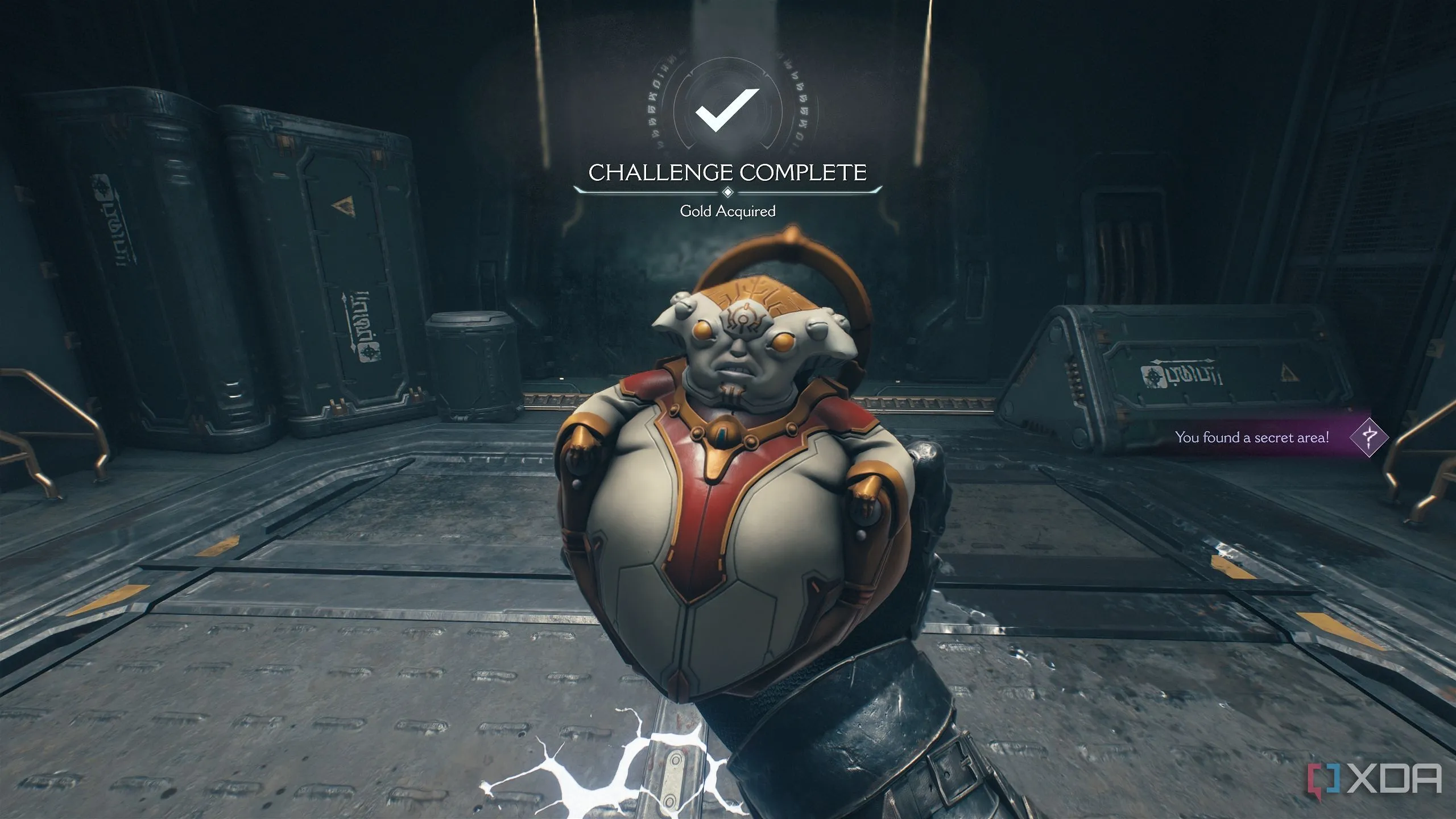 Đồ chơi sưu tầm Kreed Maykr quý hiếm, vật phẩm cuối cùng được tìm thấy trong Khu vực bí mật 9, Doom The Dark Ages.