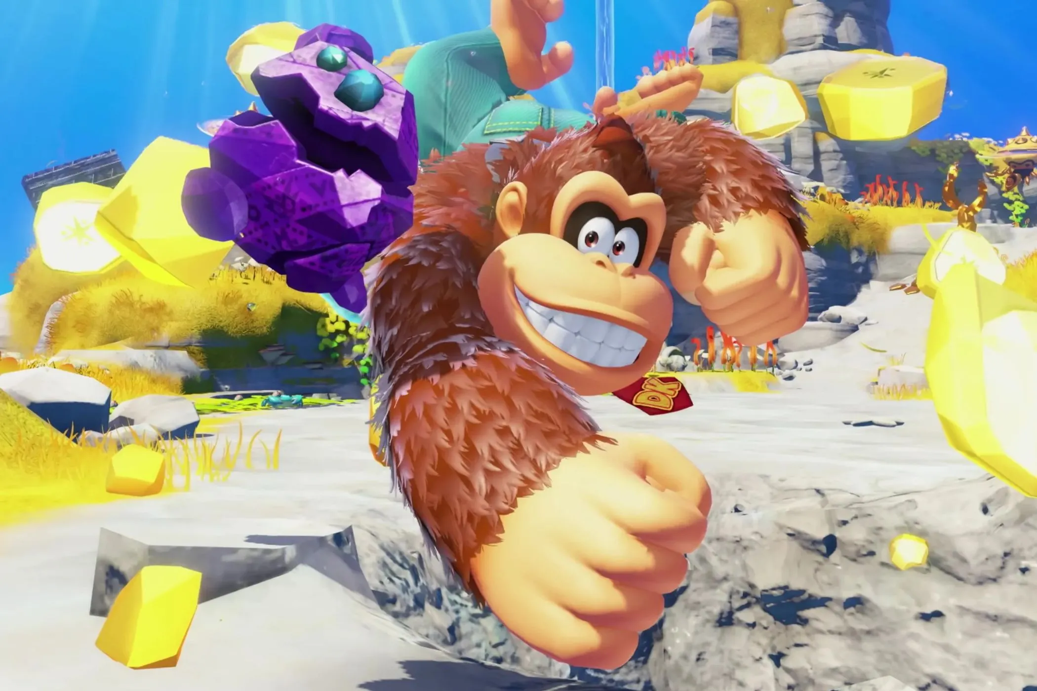 Donkey Kong Bananza nhận đánh giá tích cực dù hạn chế hiệu năng Switch 2