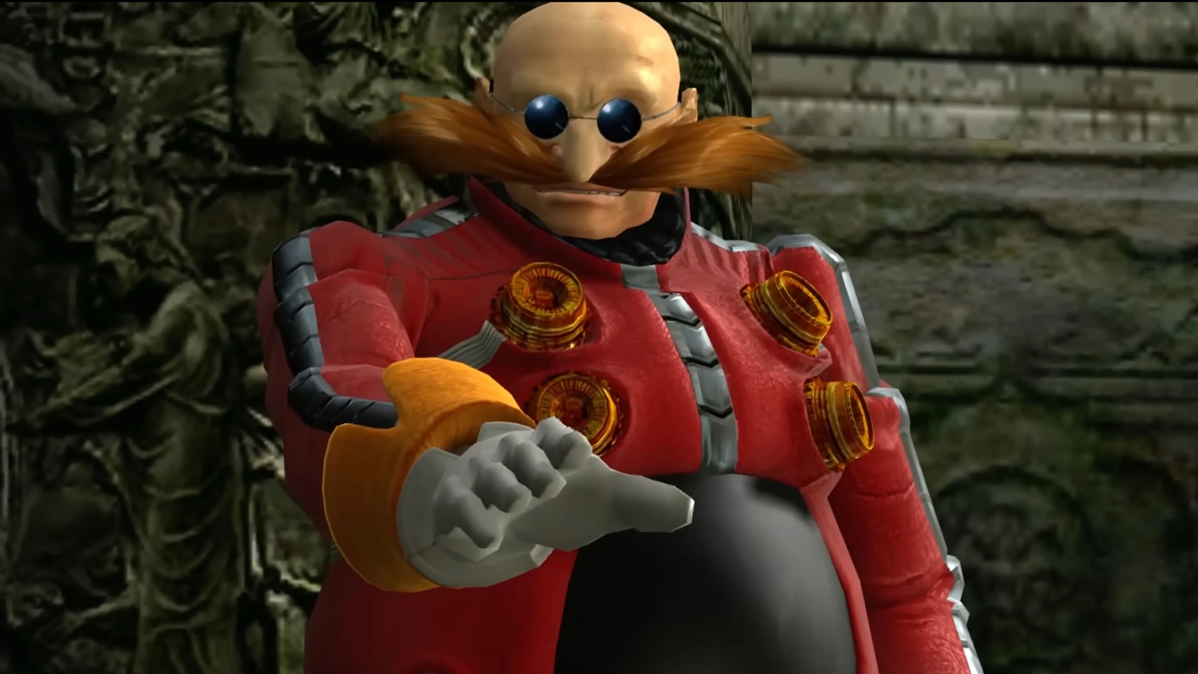 Dr. Eggman với tạo hình chân thực hơn trong Sonic the Hedgehog (2006)
