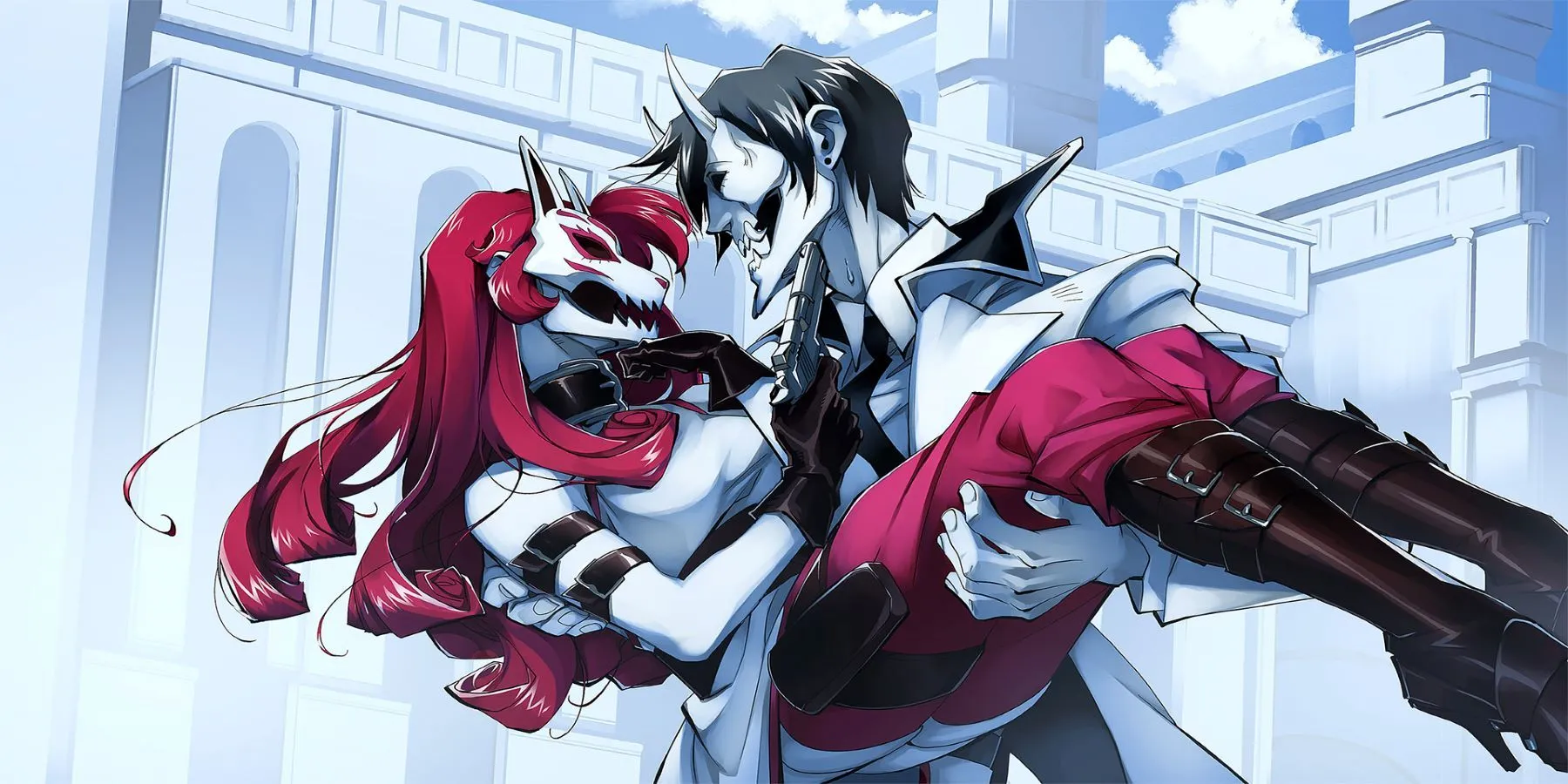 Game roguelike tốc độ cao Neon White, một trong những tựa game độc lập đáng chú ý