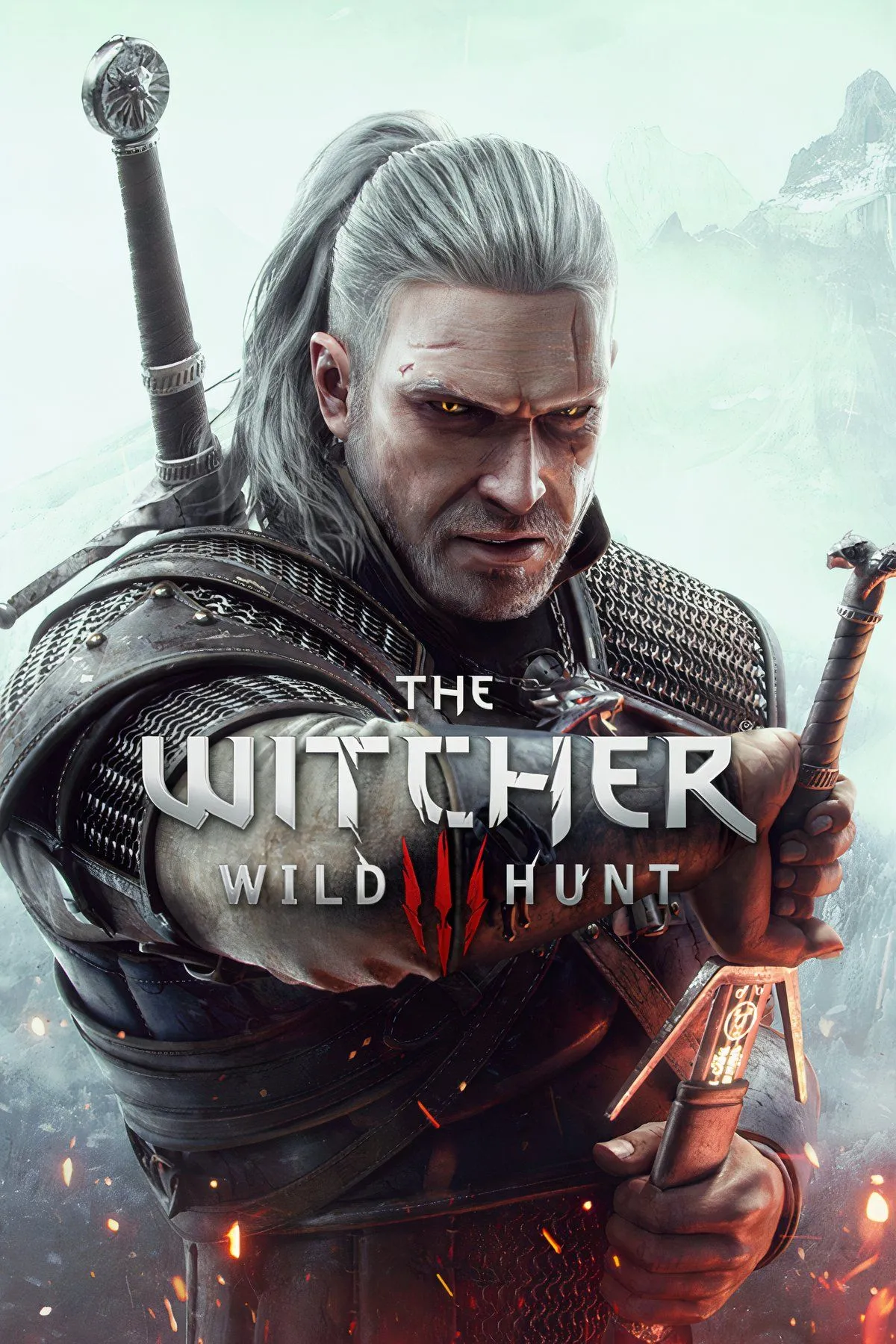Geralt và Bloody Baron trong một phân cảnh của The Witcher 3