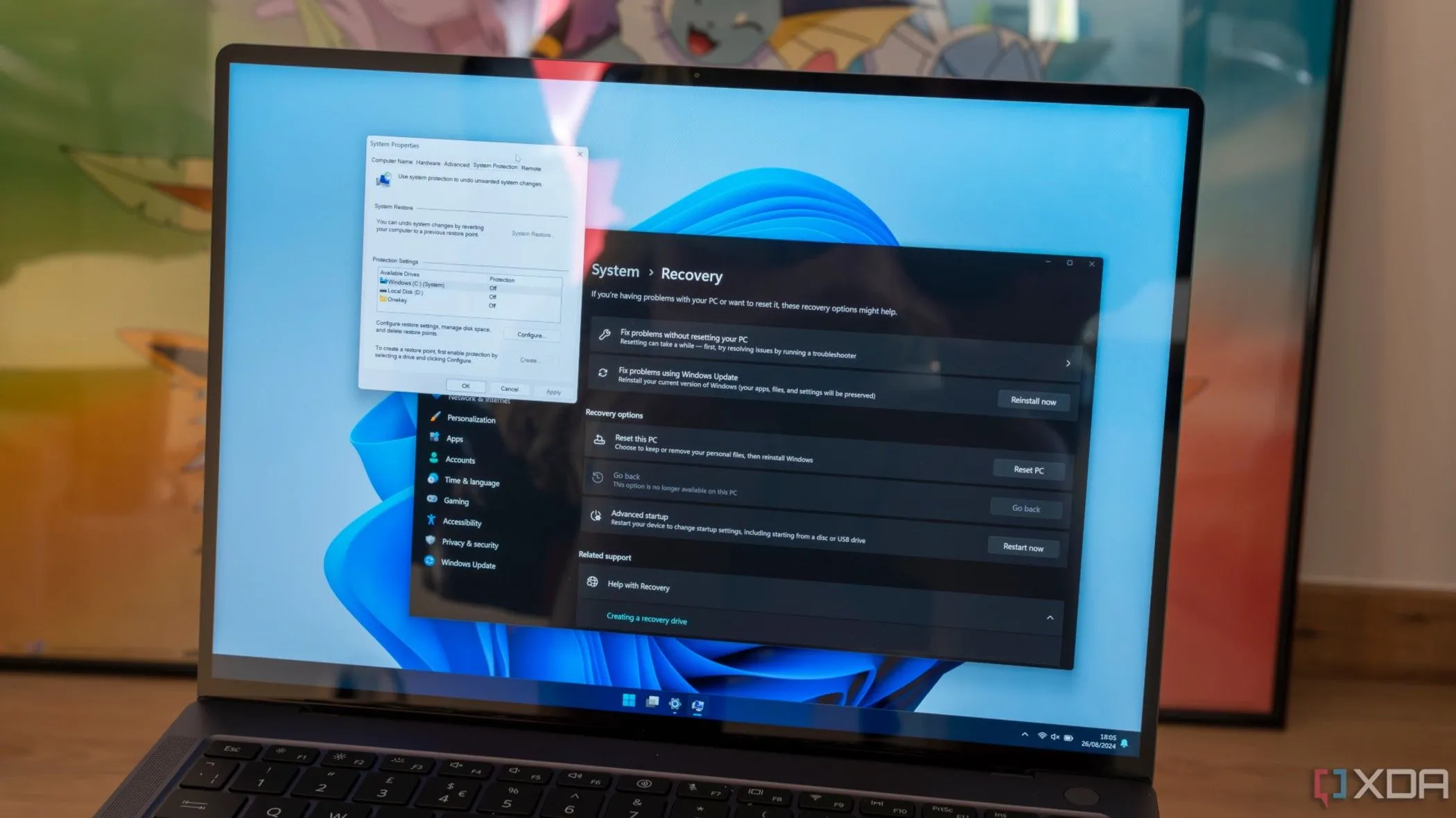Giao diện cài đặt Windows 11 và Control Panel cũ đang dần hợp nhất