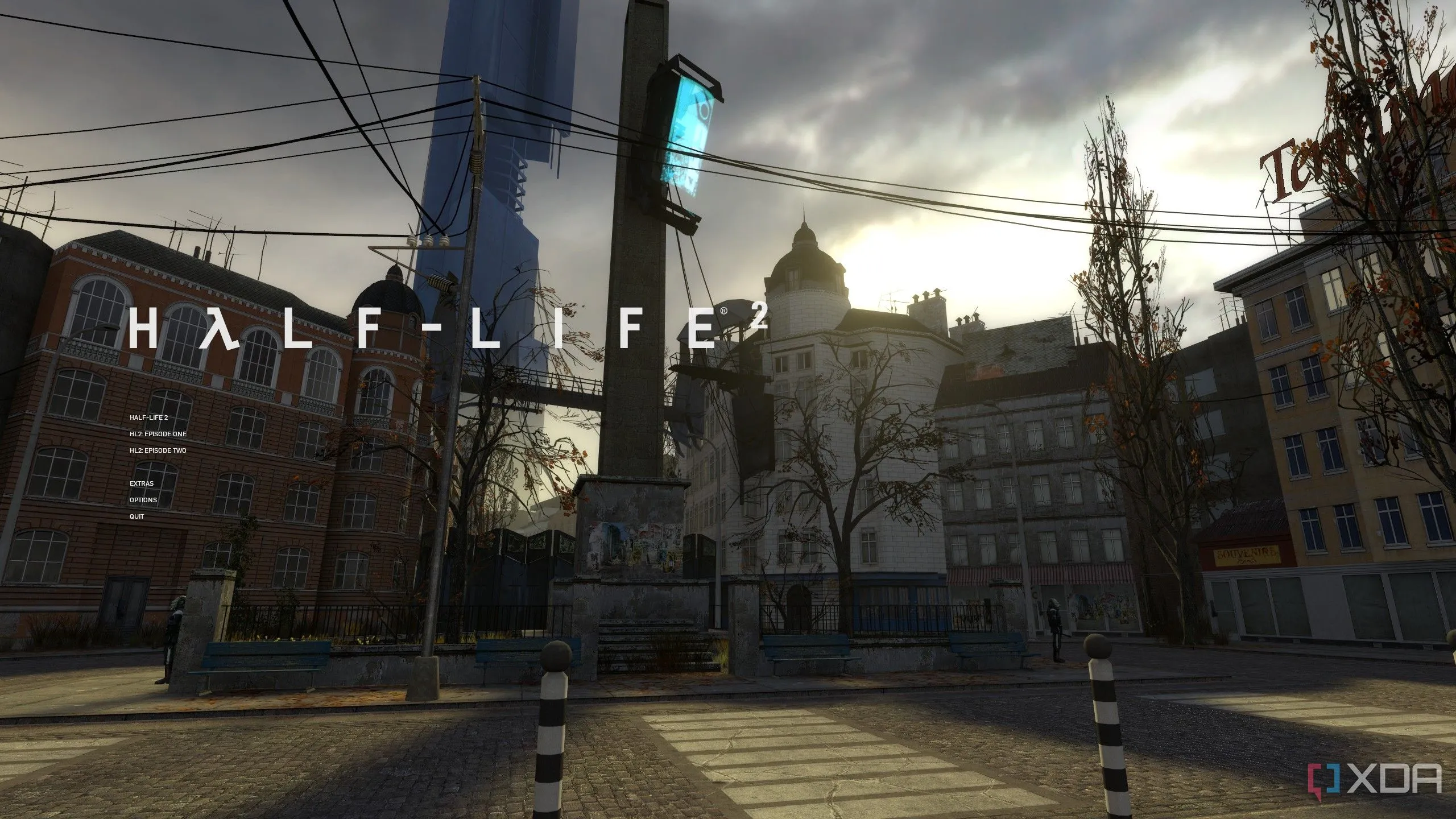 Giao diện menu khởi động của Half-Life 2, gợi nhắc về sự chờ đợi Half-Life 3 từ Valve