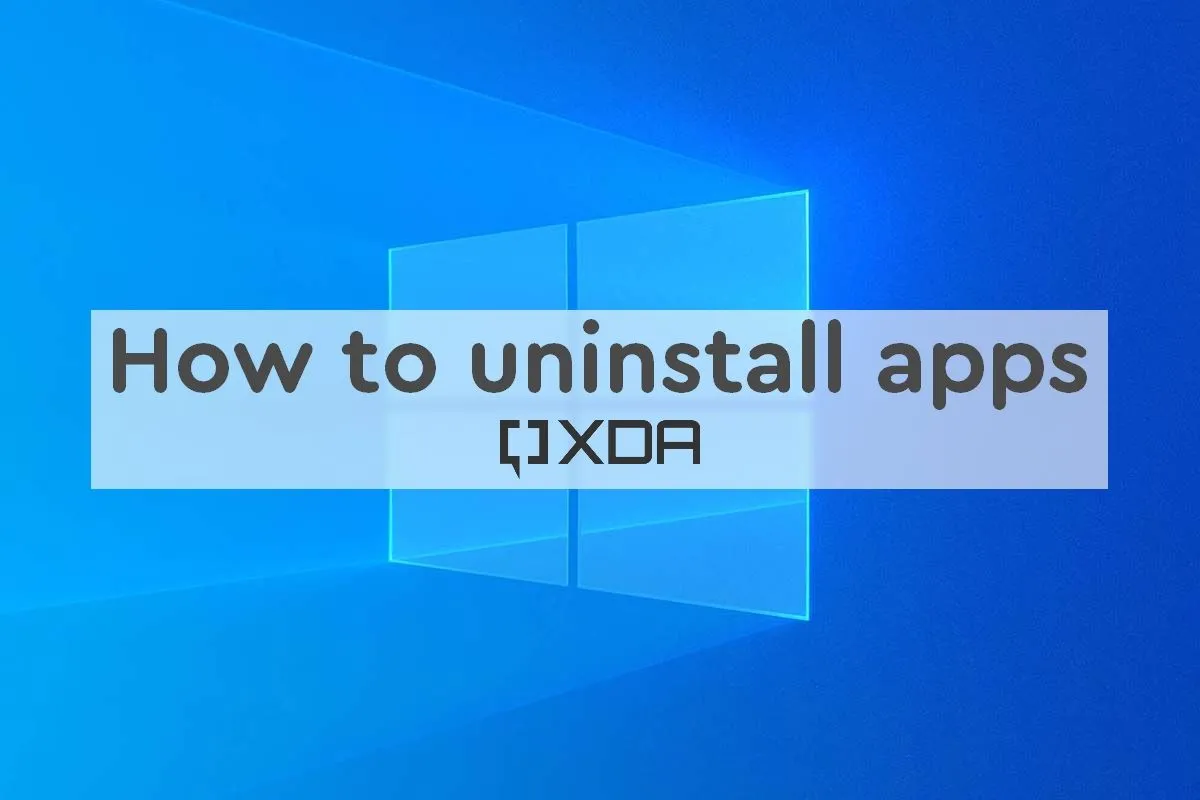 Giao diện minh họa cách gỡ cài đặt ứng dụng trên Windows 10, liên quan đến tính năng của Zsoft Uninstaller