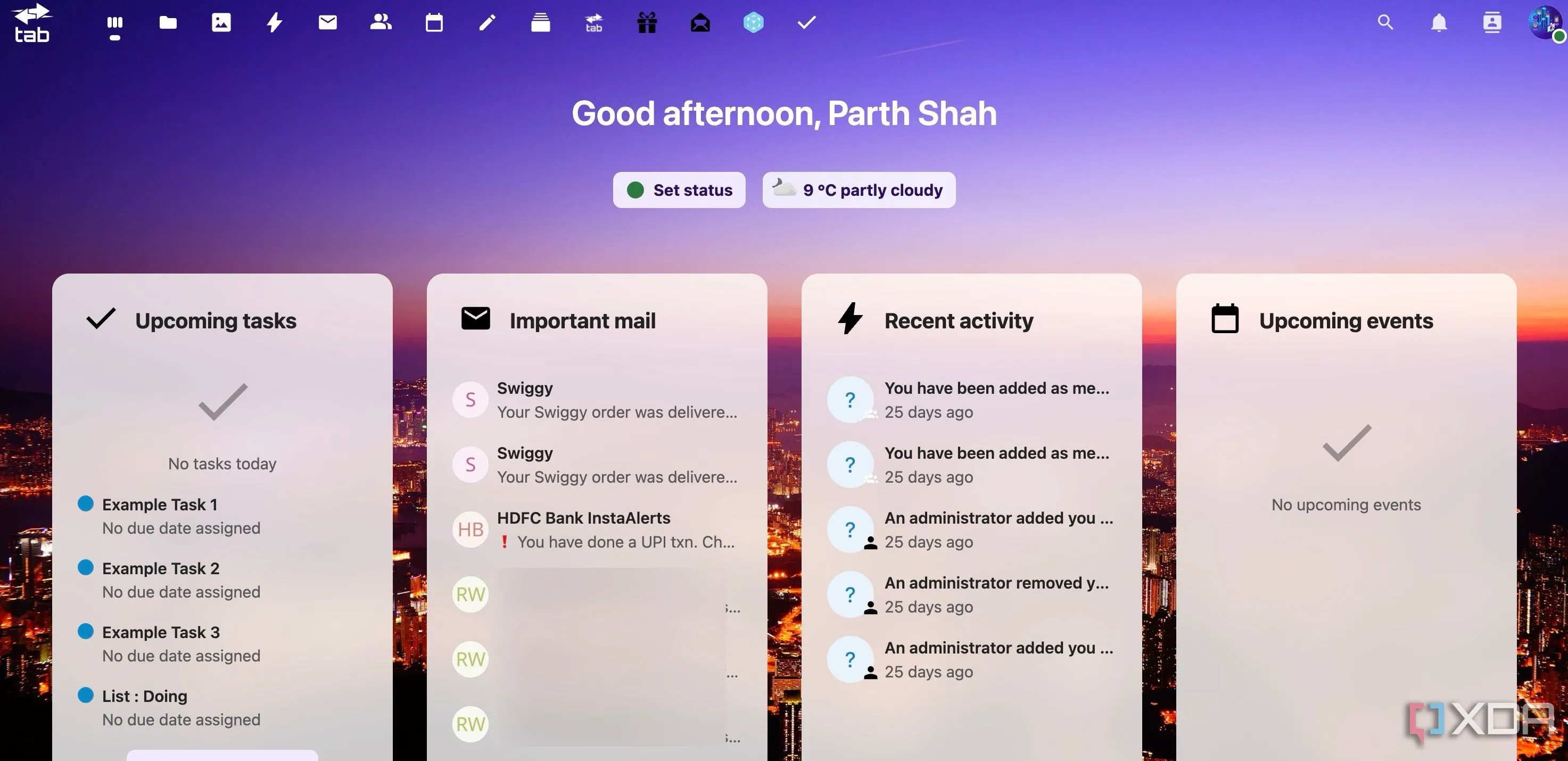 Giao diện Nextcloud hiển thị các file được quản lý, nhấn mạnh khả năng kiểm soát dữ liệu cá nhân