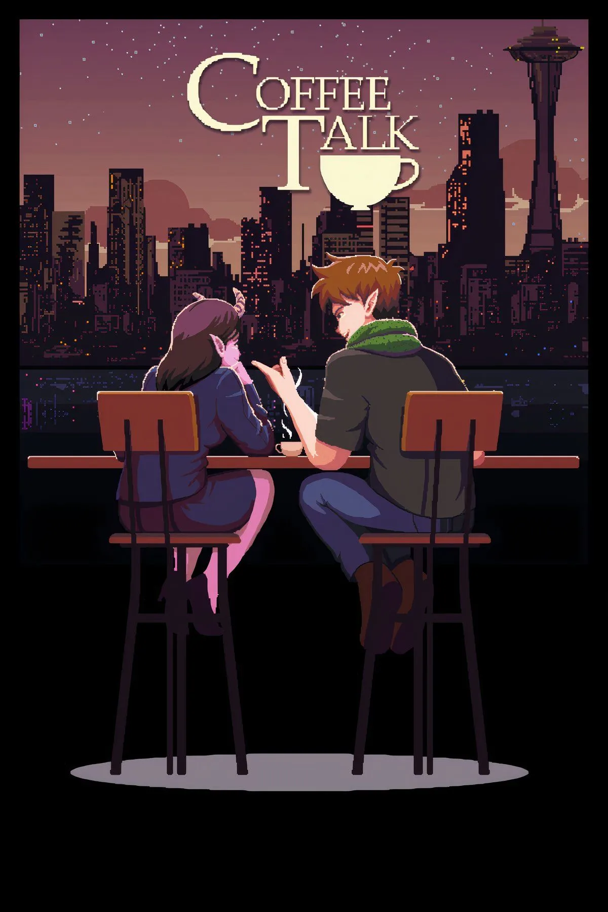 Giao diện pha chế đồ uống trong game Coffee Talk