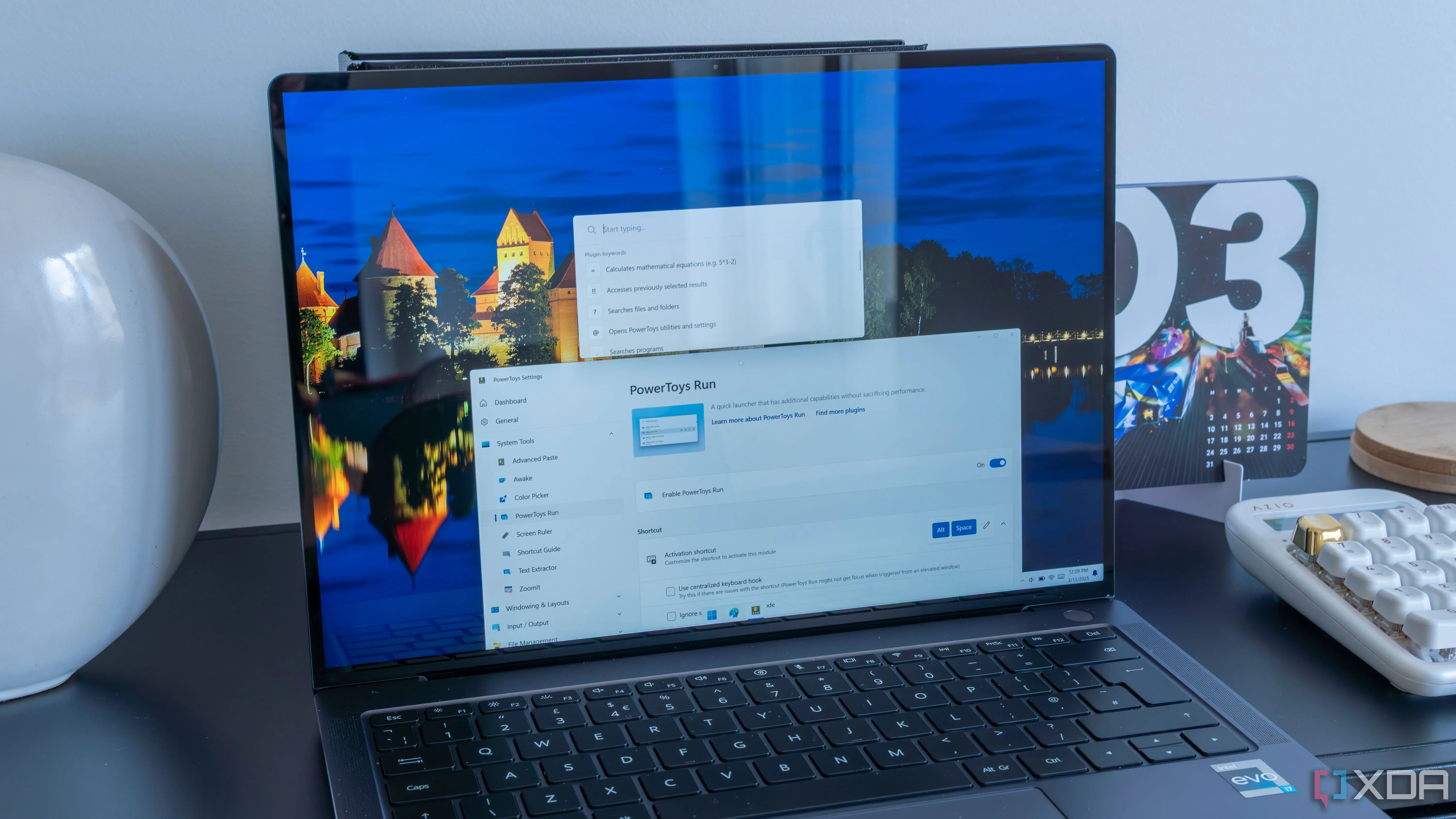 Giao diện PowerToys Run trên laptop Windows 11 giúp khởi chạy ứng dụng nhanh chóng