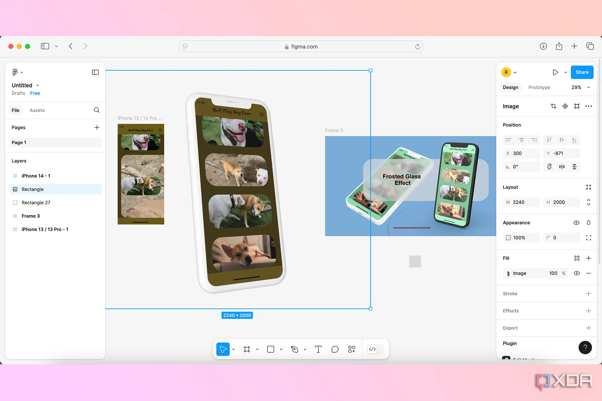 Giao diện thiết kế của Figma, nền tảng mẹ của công cụ brainstorming FigJam.