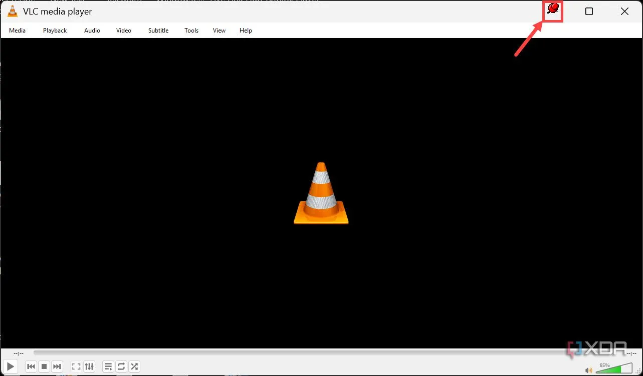 Giao diện ứng dụng DeskPins, công cụ ghim cửa sổ bên thứ ba cho Windows 11