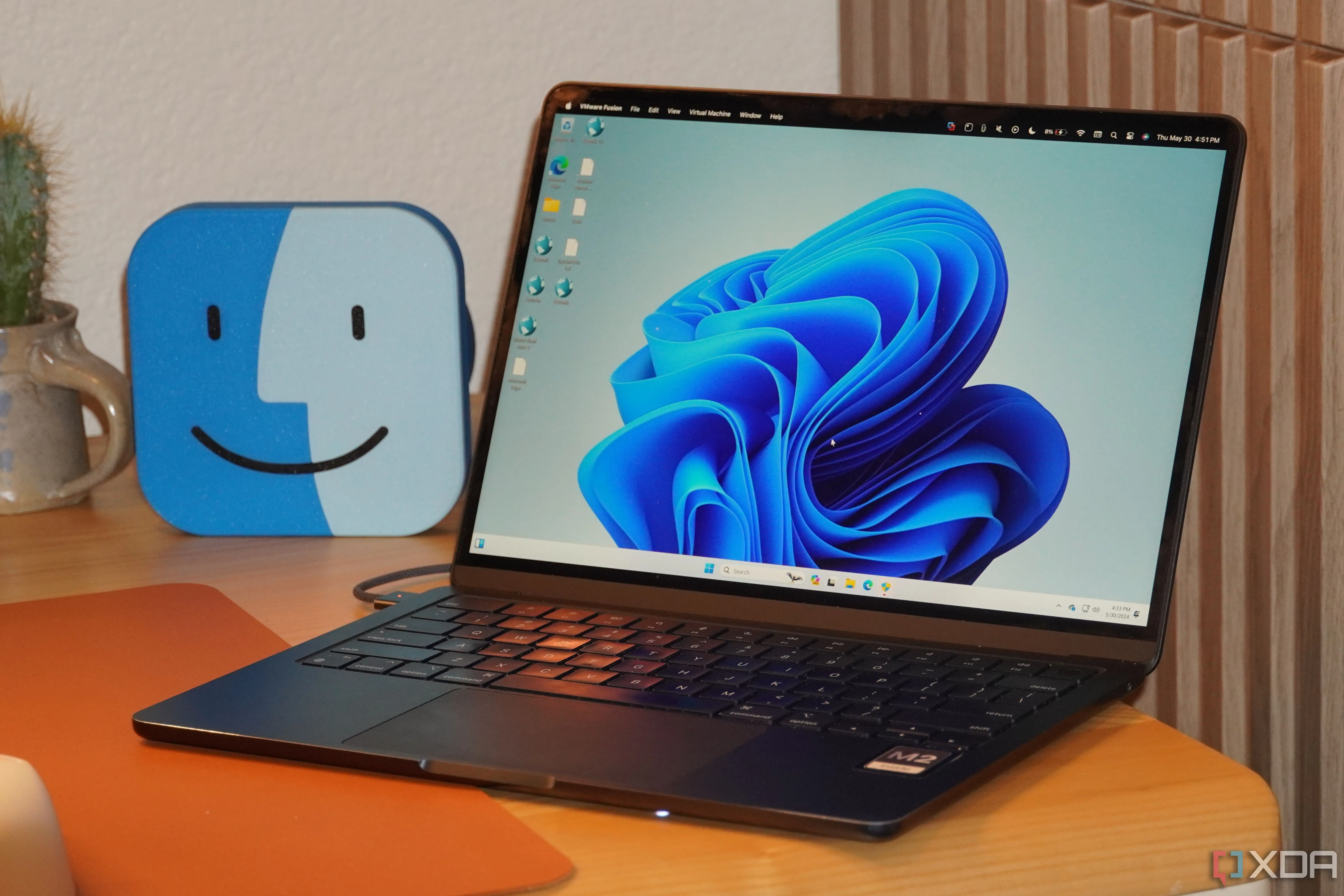 Giao diện VMware Fusion Pro hiển thị Windows 11 đang chạy trên máy Mac