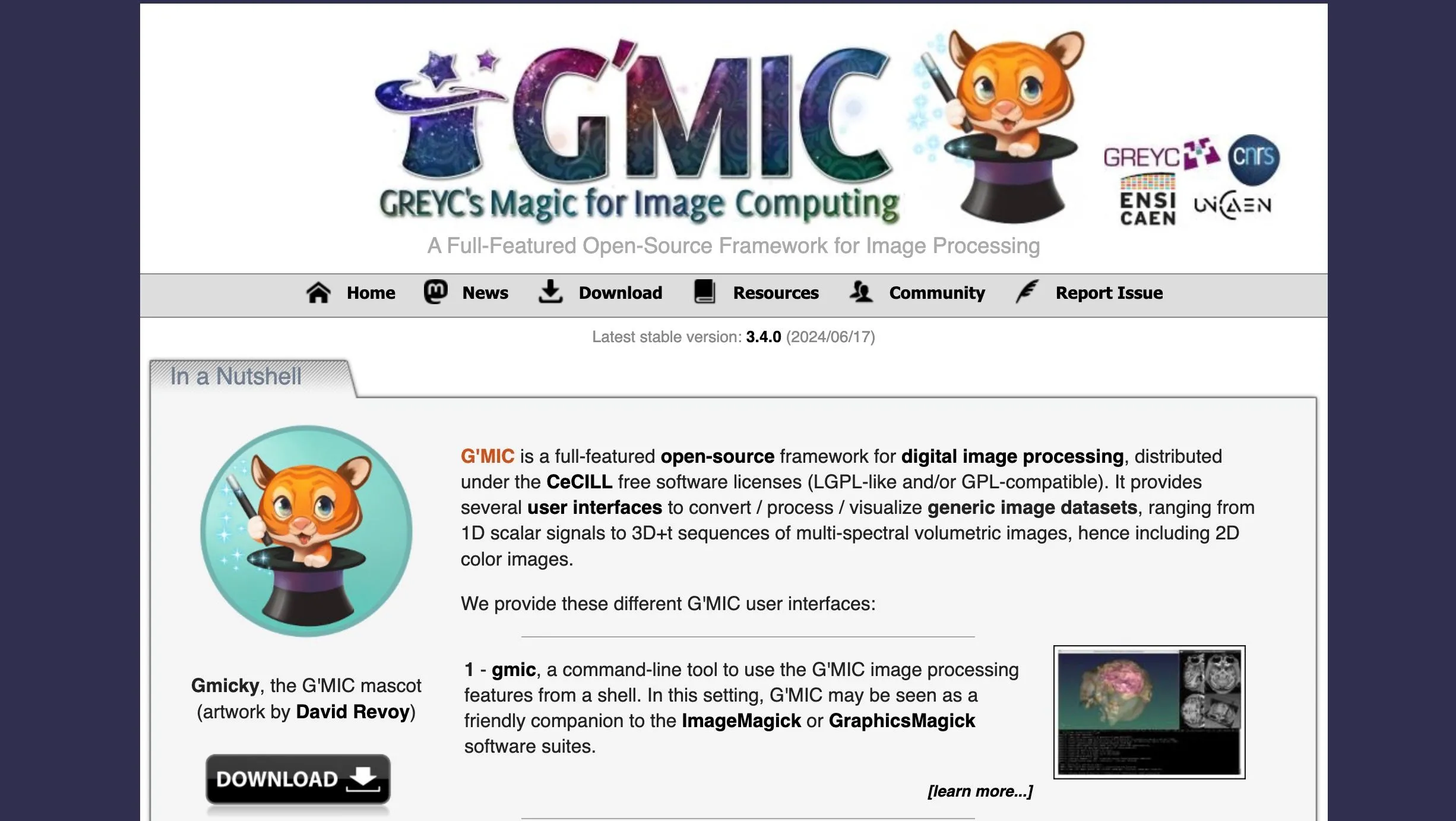 G'MIC, bộ lọc và hiệu ứng mạnh mẽ cho GIMP