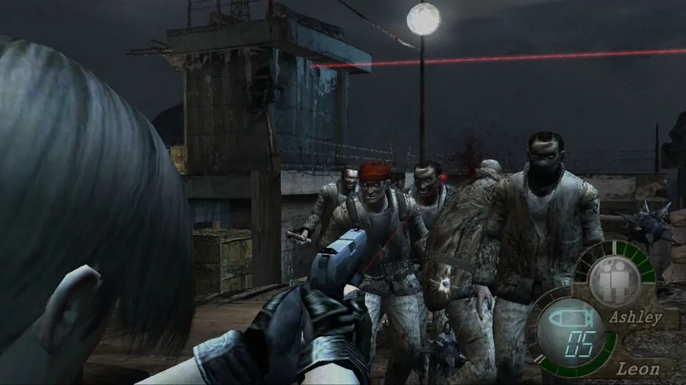 Góc nhìn gameplay góc thứ ba trong Resident Evil 4