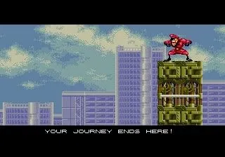 Gunstar Heroes với cảnh gameplay hành động nhanh, hiển thị các nhân vật chính bắn hạ kẻ thù và hiệu ứng cháy nổ rực rỡ, nhấn mạnh đồ họa hoạt hình và lối chơi cuốn hút của game trên Sega Genesis.