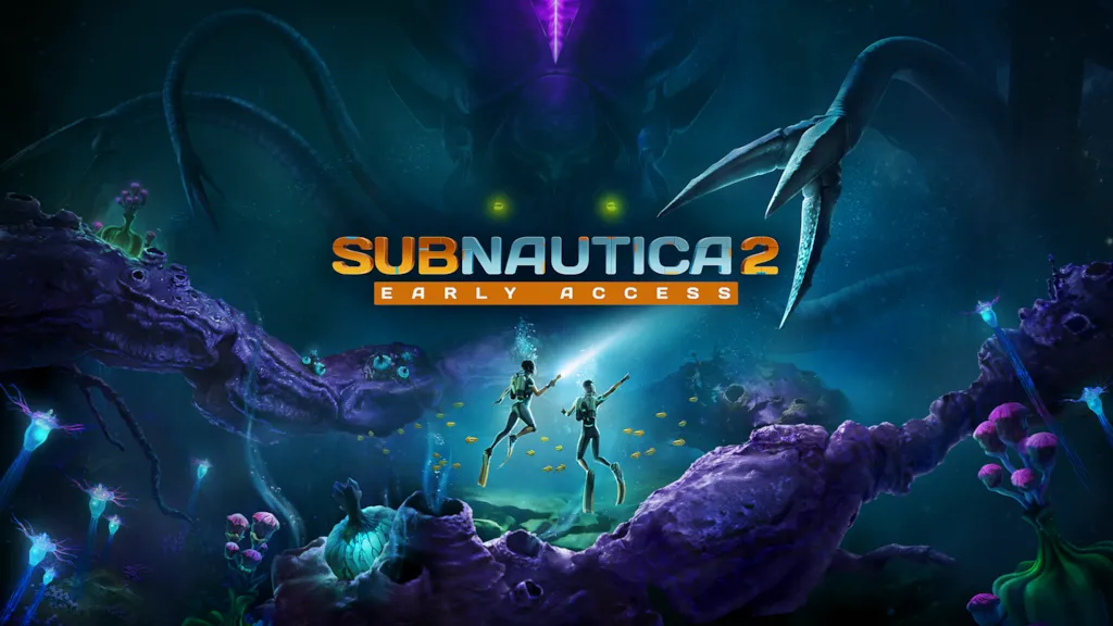 Hai thợ lặn khám phá đại dương sâu thẳm với sinh vật biển ngoài hành tinh trong Subnautica 2