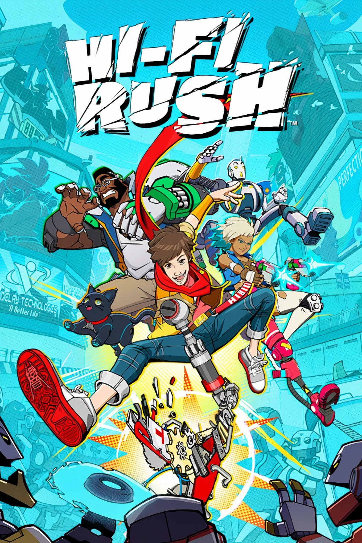 Hi-Fi Rush - Game hành động kết hợp âm nhạc độc đáo trên Game Pass