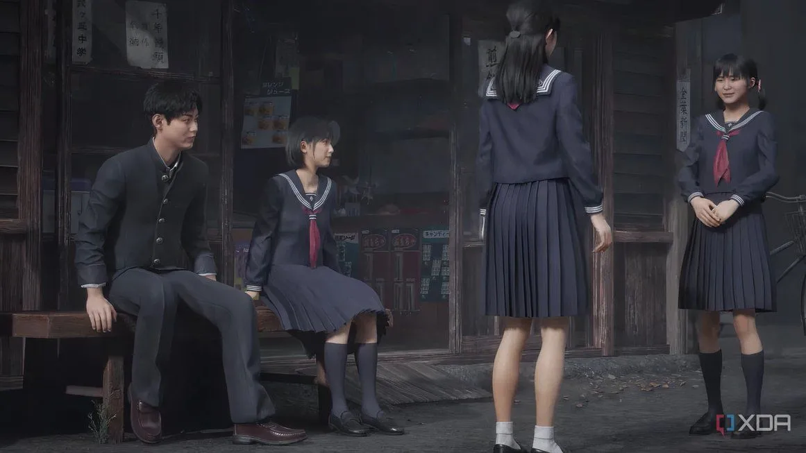 Hình ảnh các nhân vật phụ, những người bạn cùng lớp của Hinako Shimizu trong Silent Hill F