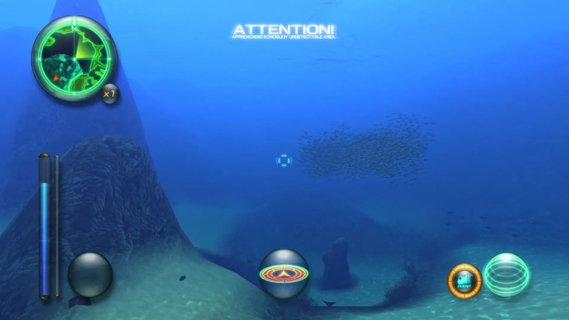 Hình ảnh gameplay Aquanaut's Holiday, khám phá đại dương và các sinh vật biển rực rỡ