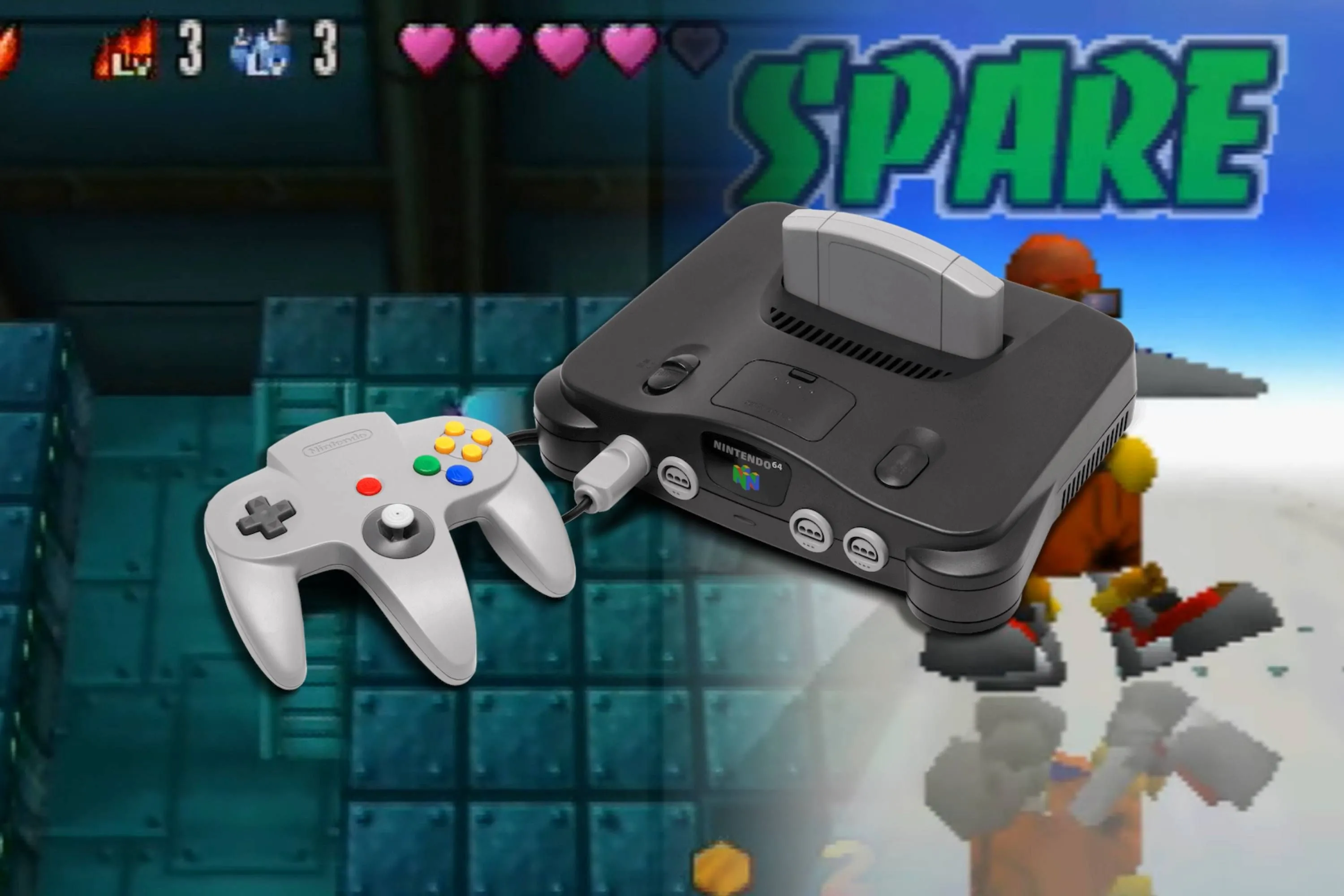 Hình ảnh hai hộp game Nintendo 64 cổ điển, đại diện cho những tựa game hiếm và có giá trị sưu tầm cao trên nền tảng này