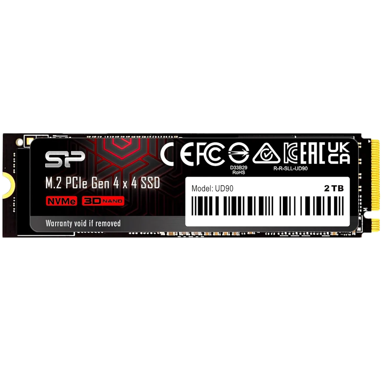 Hình ảnh minh họa ổ cứng SSD NVMe Silicon Power UD90 2TB, một giải pháp lưu trữ tốc độ cao cho PC gaming.