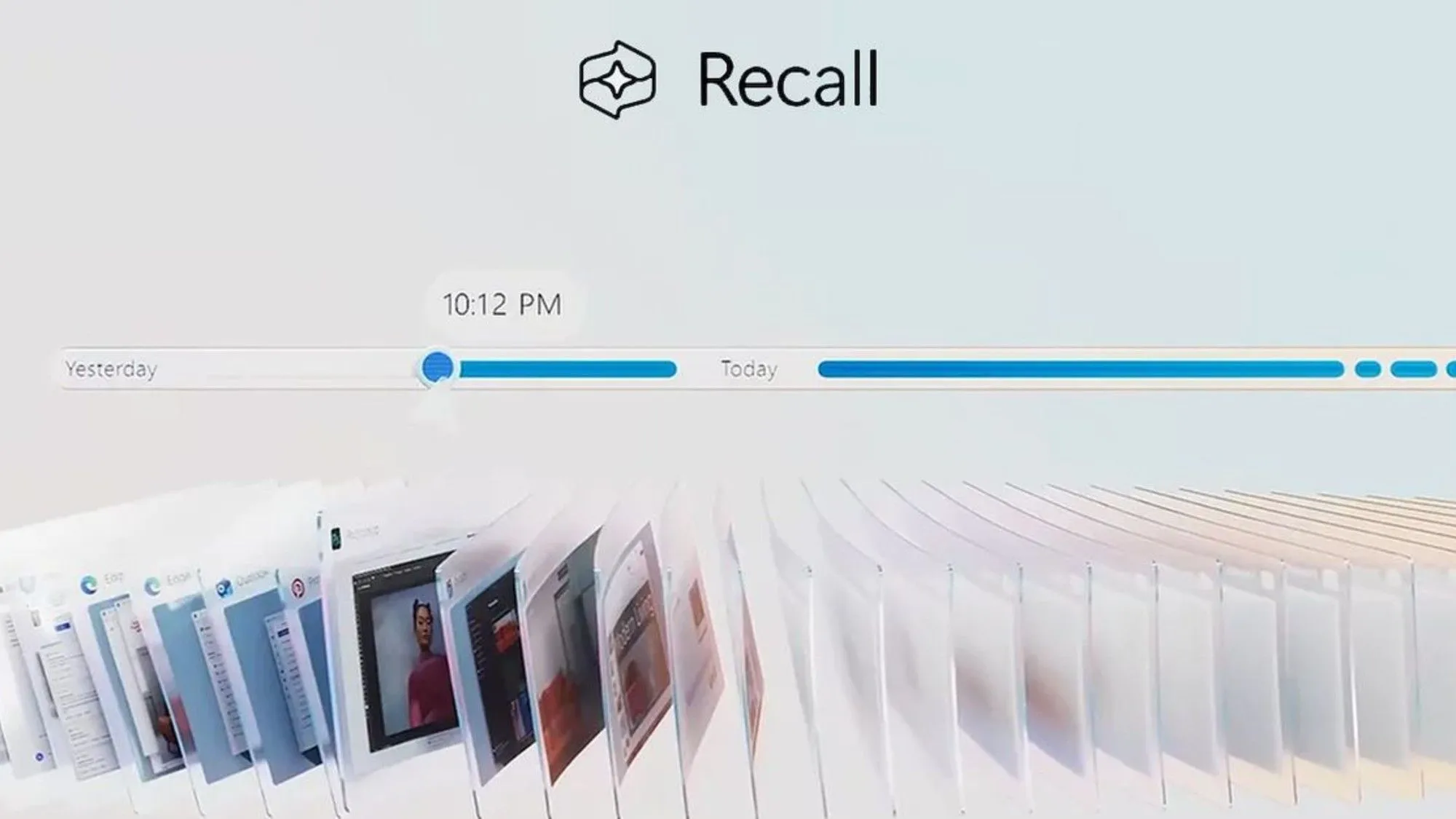 Hình ảnh minh họa tính năng Windows Recall gây tranh cãi về quyền riêng tư