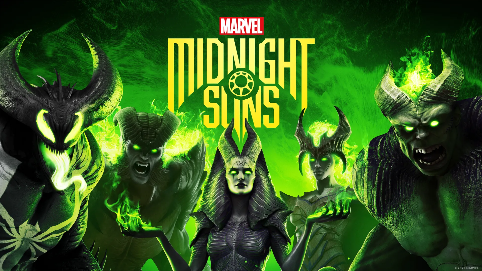 Hình ảnh quảng bá phiên bản Legendary Edition của game Marvel's Midnight Suns