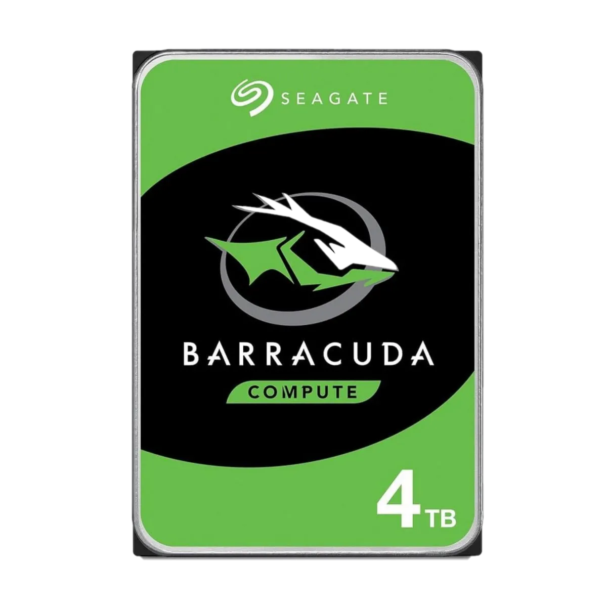 Hình ảnh render ổ cứng HDD Seagate BarraCuda 4TB cho lưu trữ dữ liệu lớn