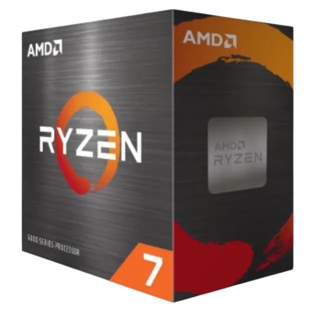 Hình ảnh render trong suốt của chip AMD Ryzen 7 5800XT