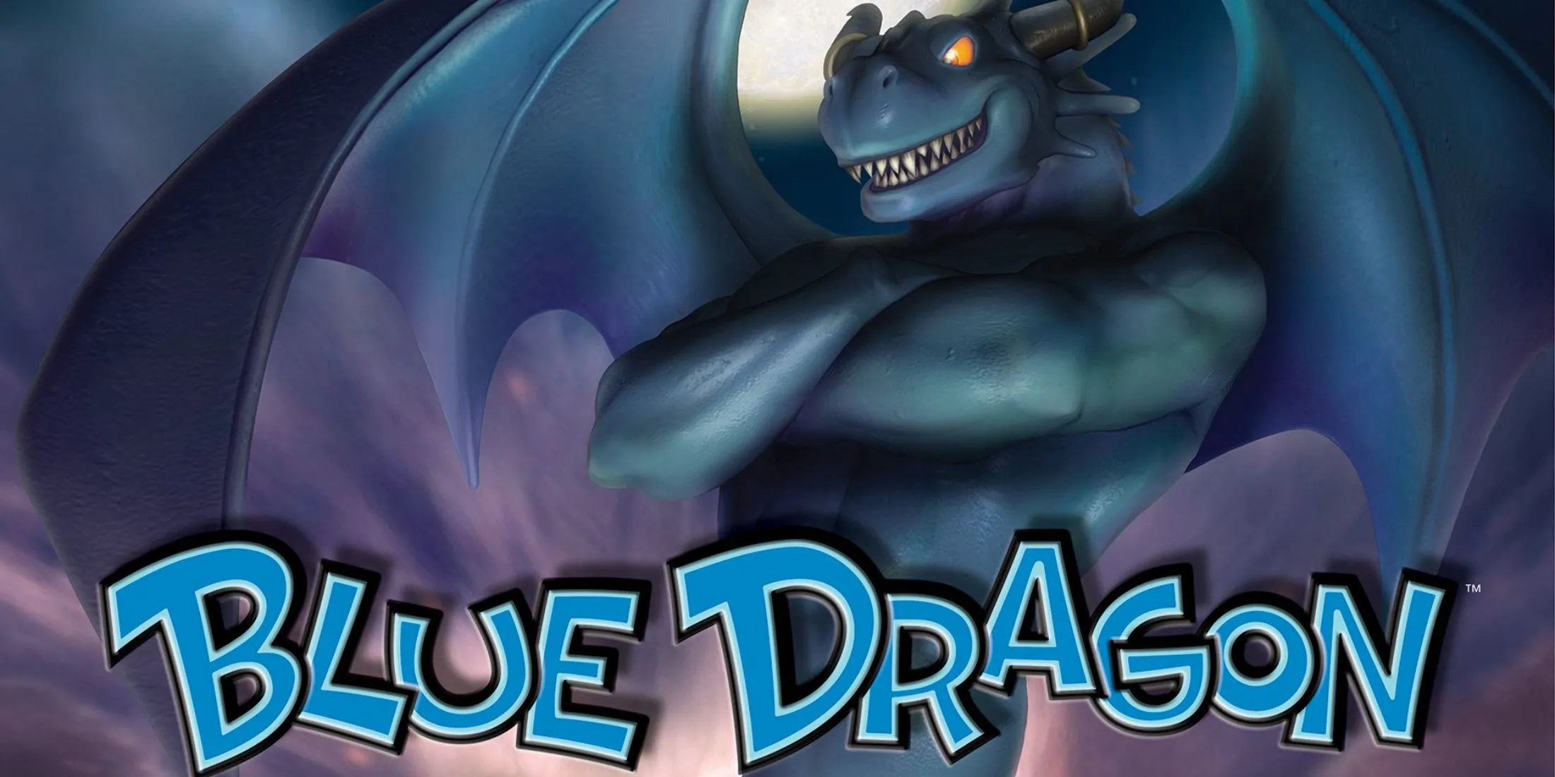 Hình ảnh rồng xanh huyền thoại trong Blue Dragon, biểu tượng sức mạnh của trò chơi