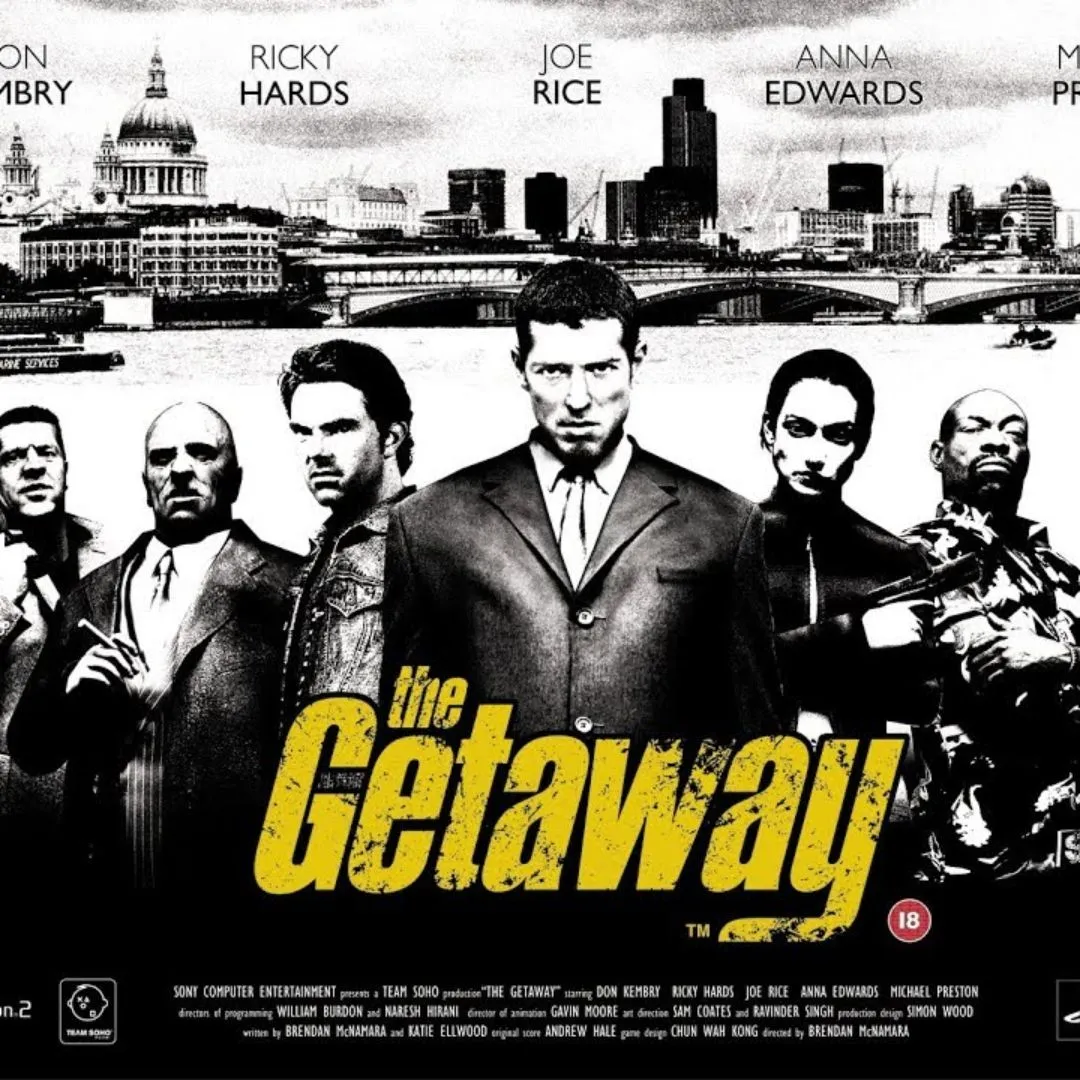 Hình ảnh sản phẩm game The Getaway, một tựa game hành động phiêu lưu lấy bối cảnh London.