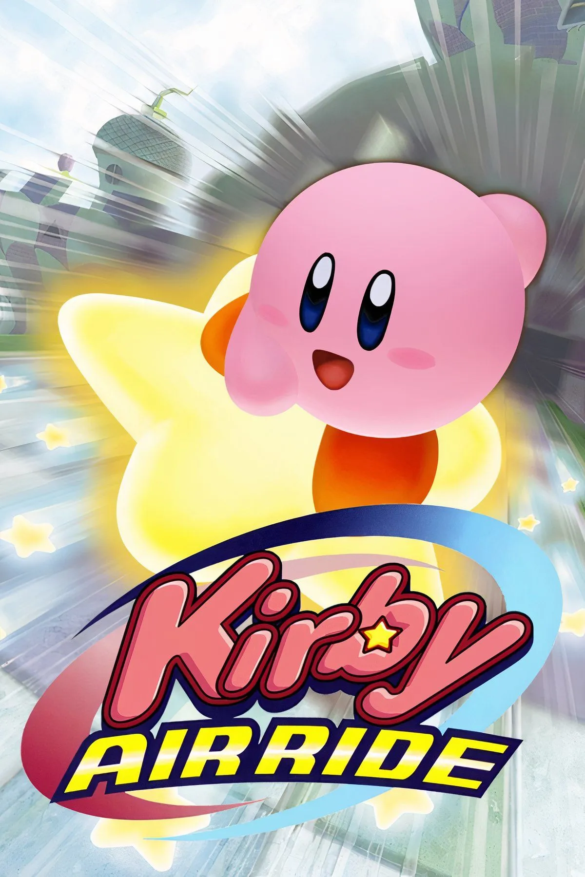 Hình ảnh tổng hợp Kirby Air Ride, game đua xe cult classic trên Nintendo GameCube với nhạc nền bay bổng