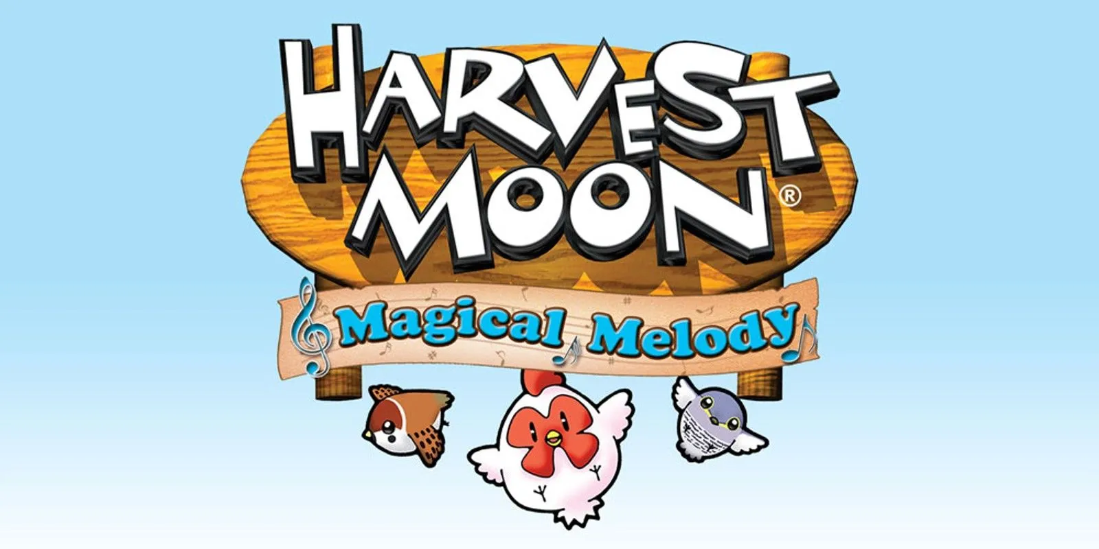 Hộp đĩa game Harvest Moon Magical Melody phiên bản Wii với đồ họa chibi dễ thương